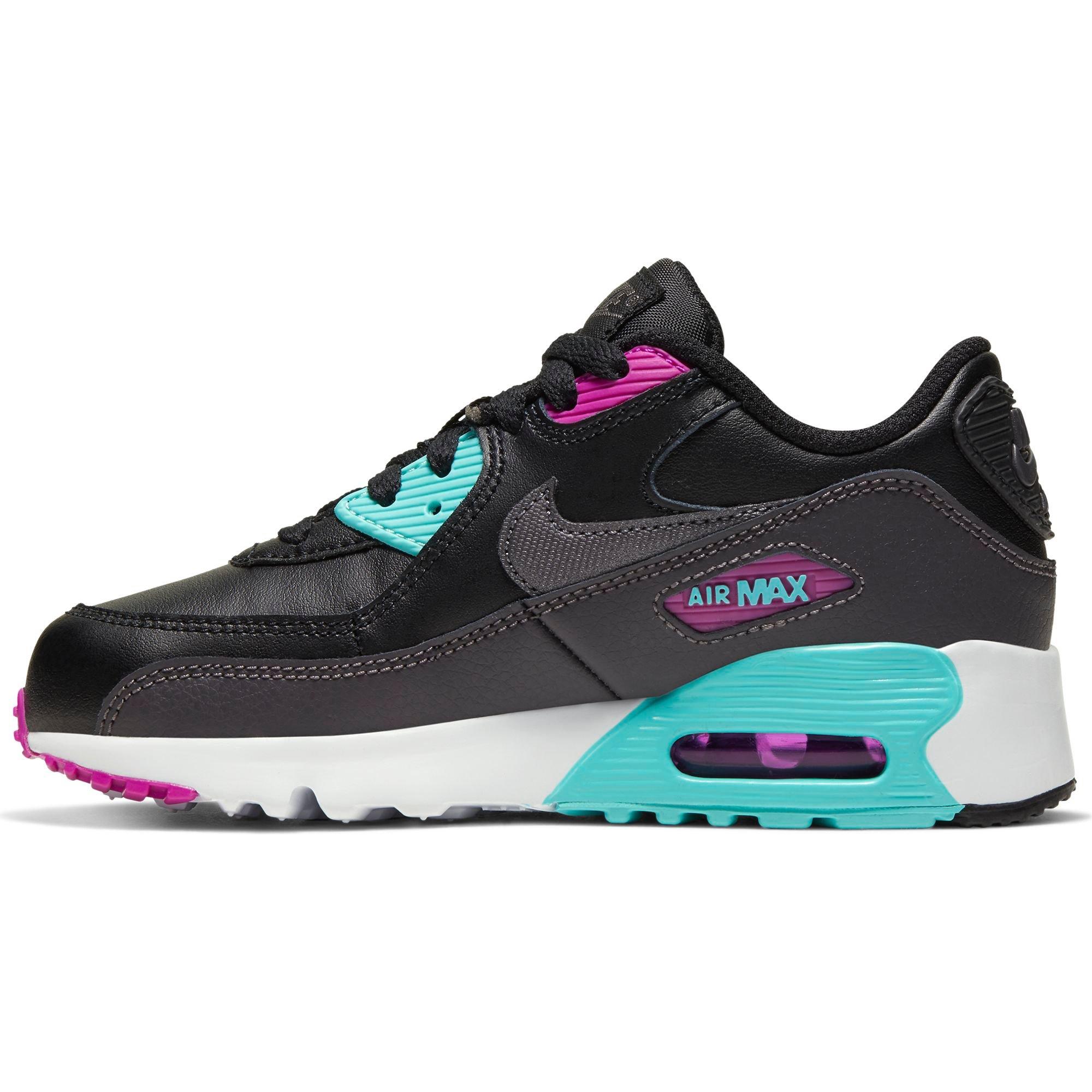 black and teal nikes