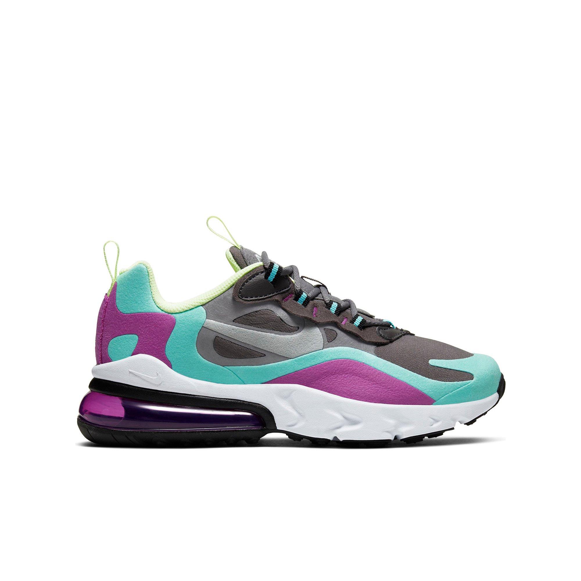 nike 270 react blue and purple