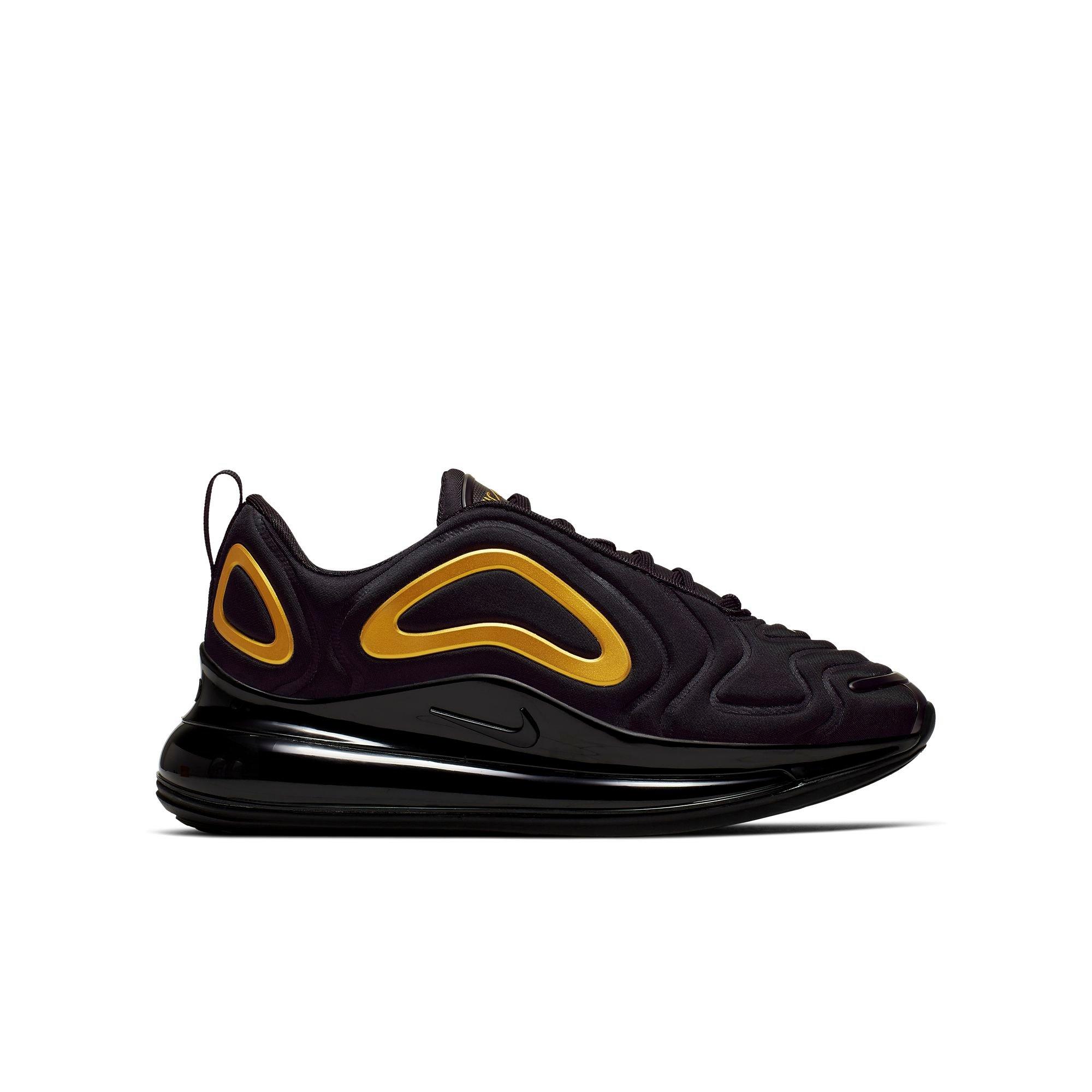 nike air 720 black and gold