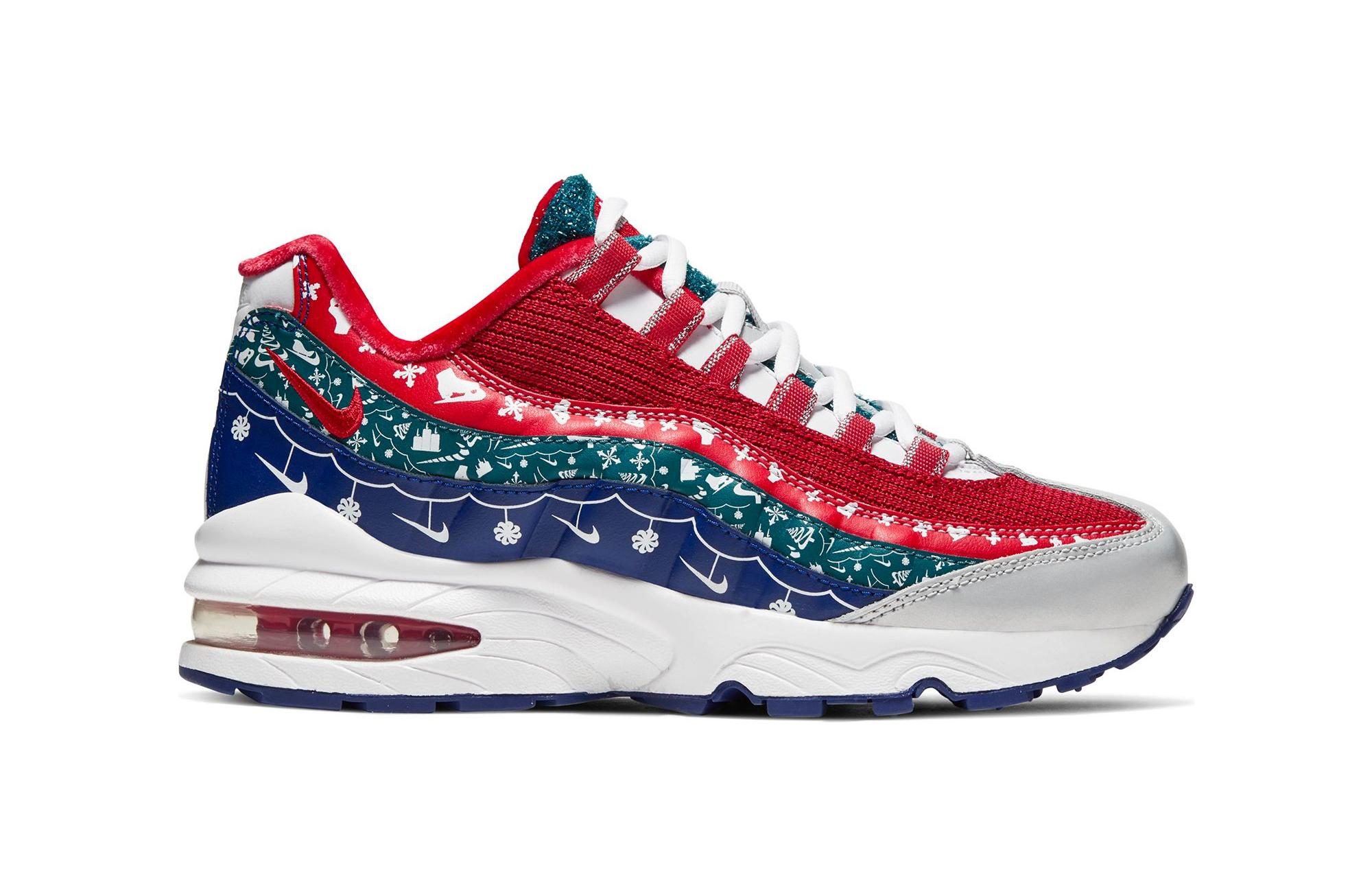 zij is hier weekend Sneakers Release &#8211; Nike Air Max 95 &#8220;Christmas White/Red&#8221;  Merry Swooshmas Shoes