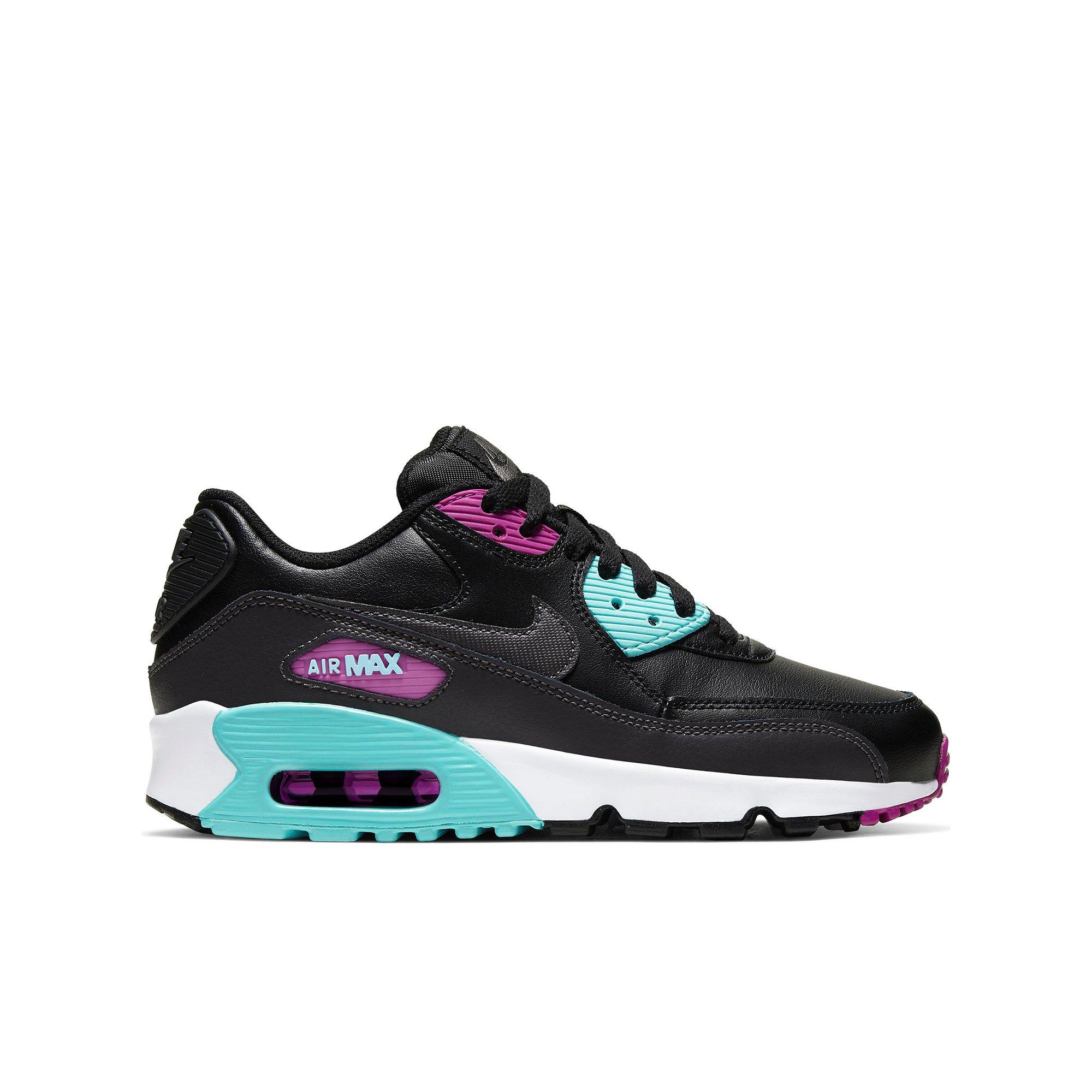 teal and black air max