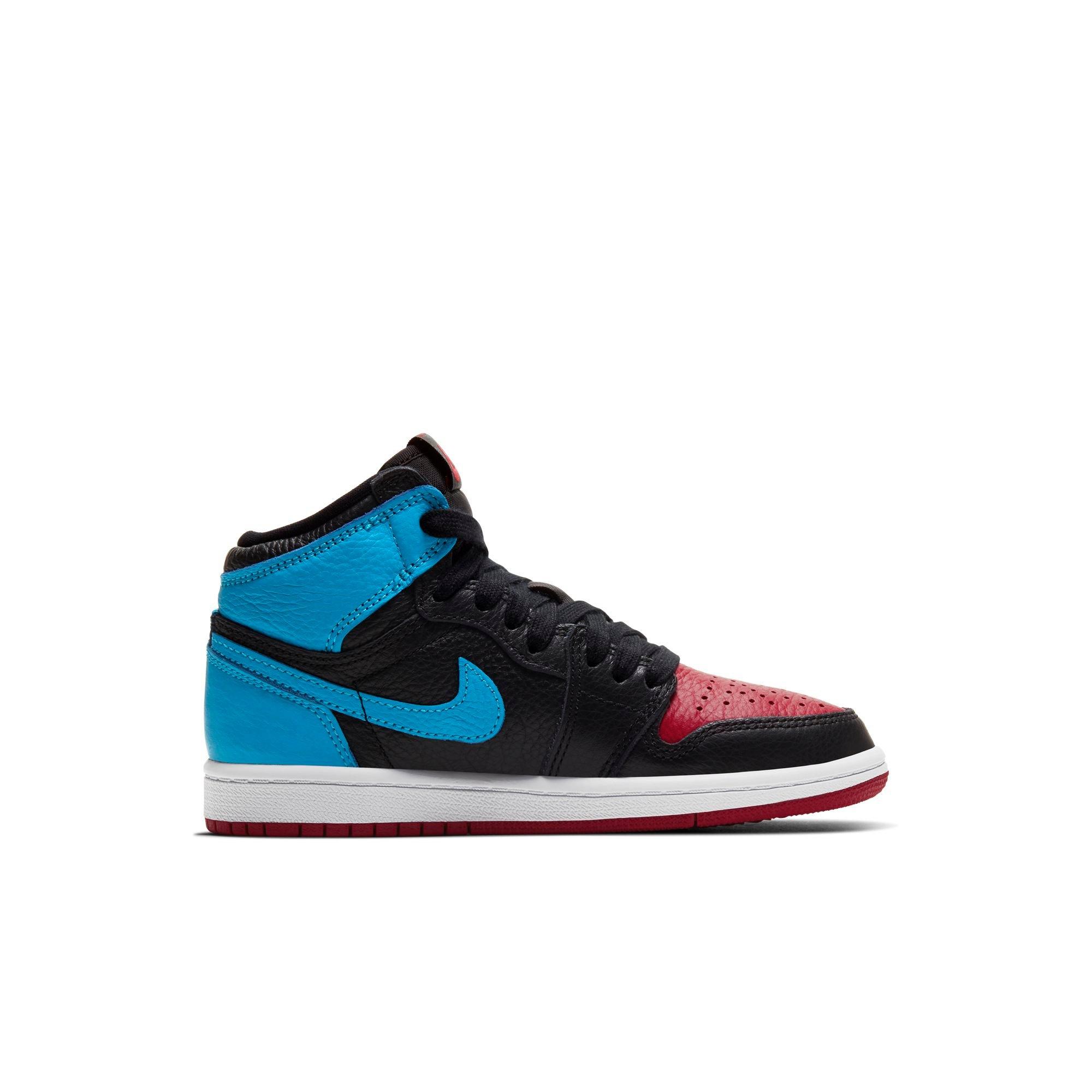 jordan one red and blue