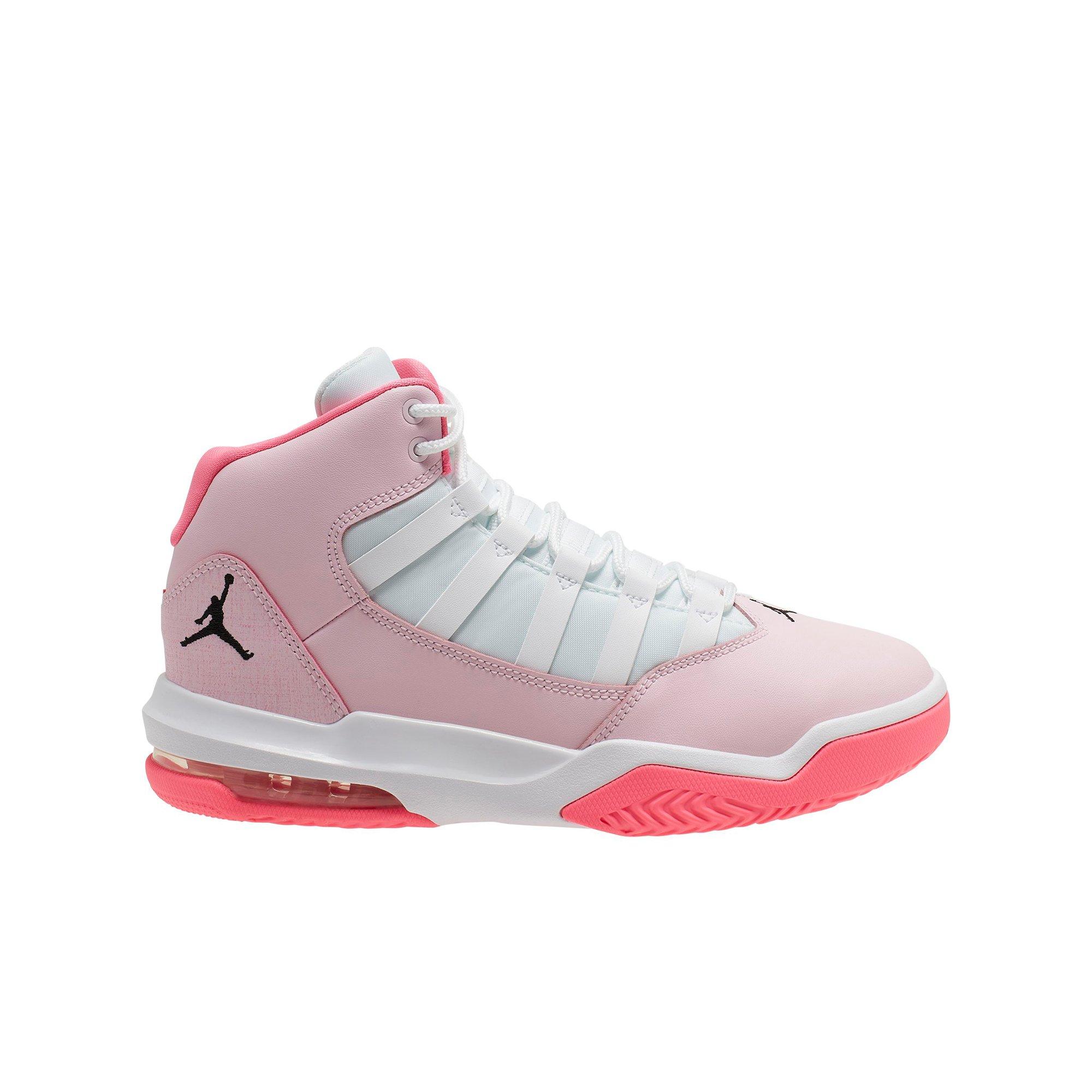 jordan max aura grey and pink