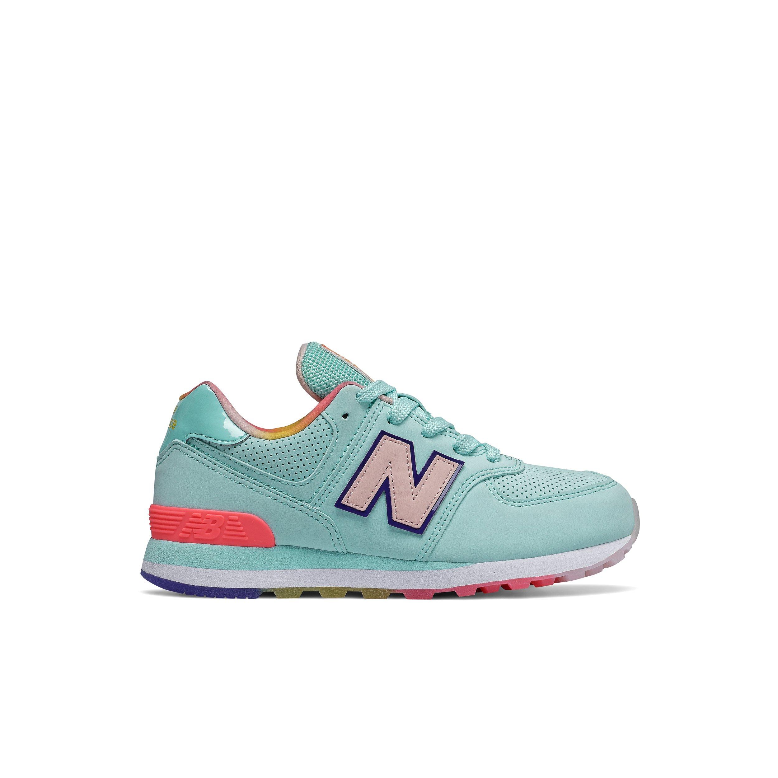 new balance 574 light blue