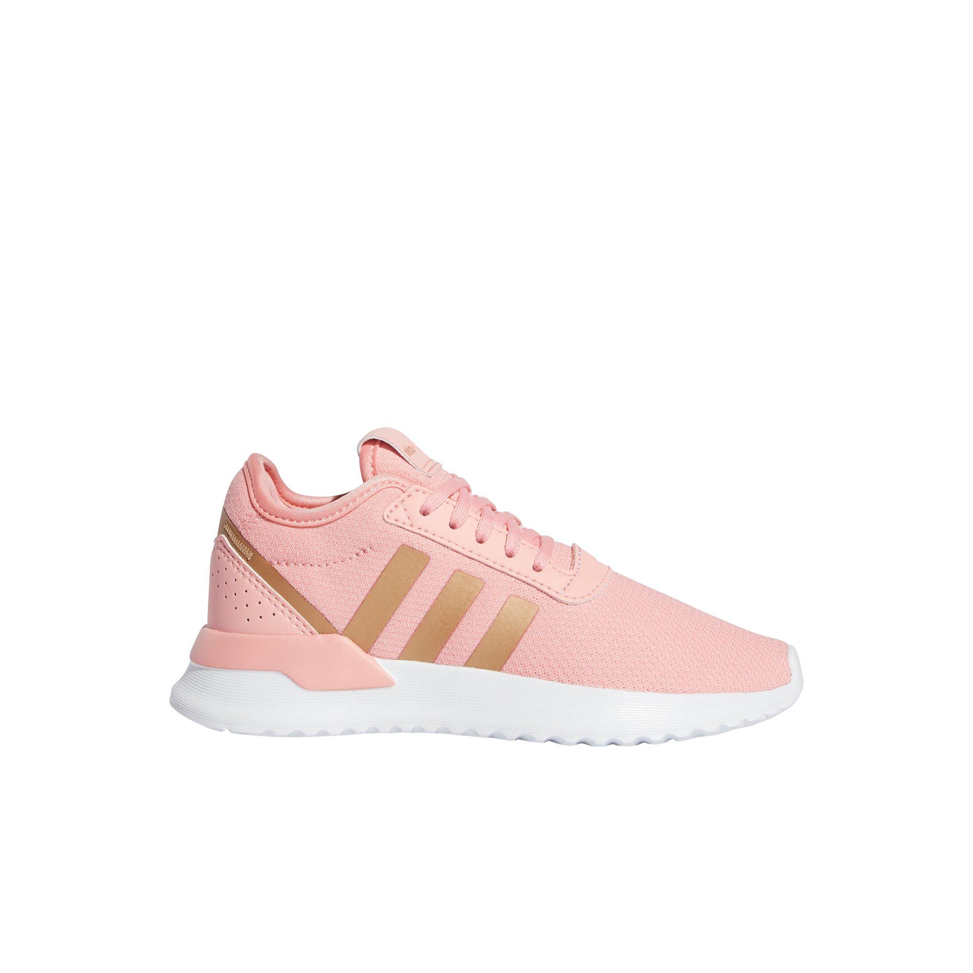 rose gold adidas girl shoes