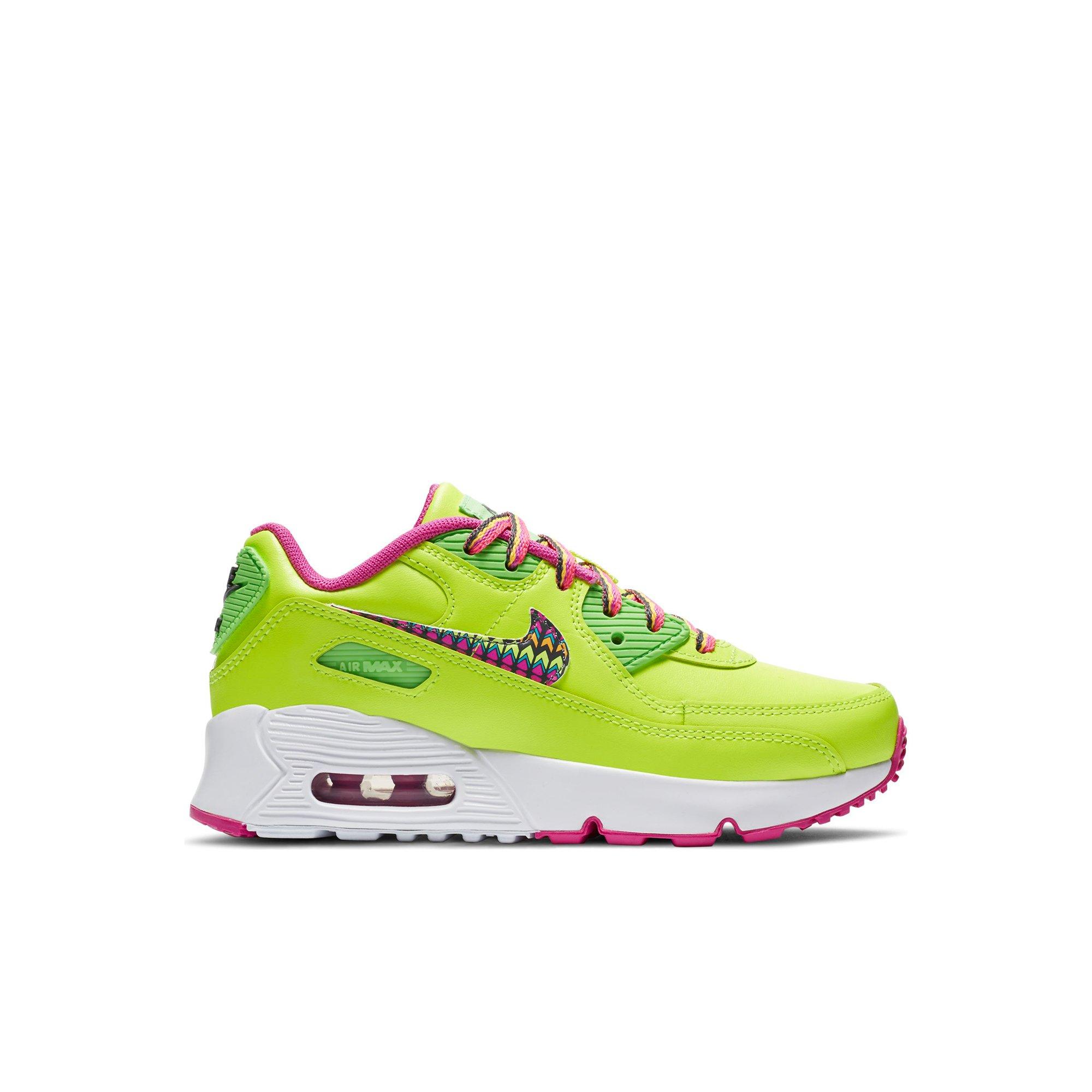 green and yellow shoes