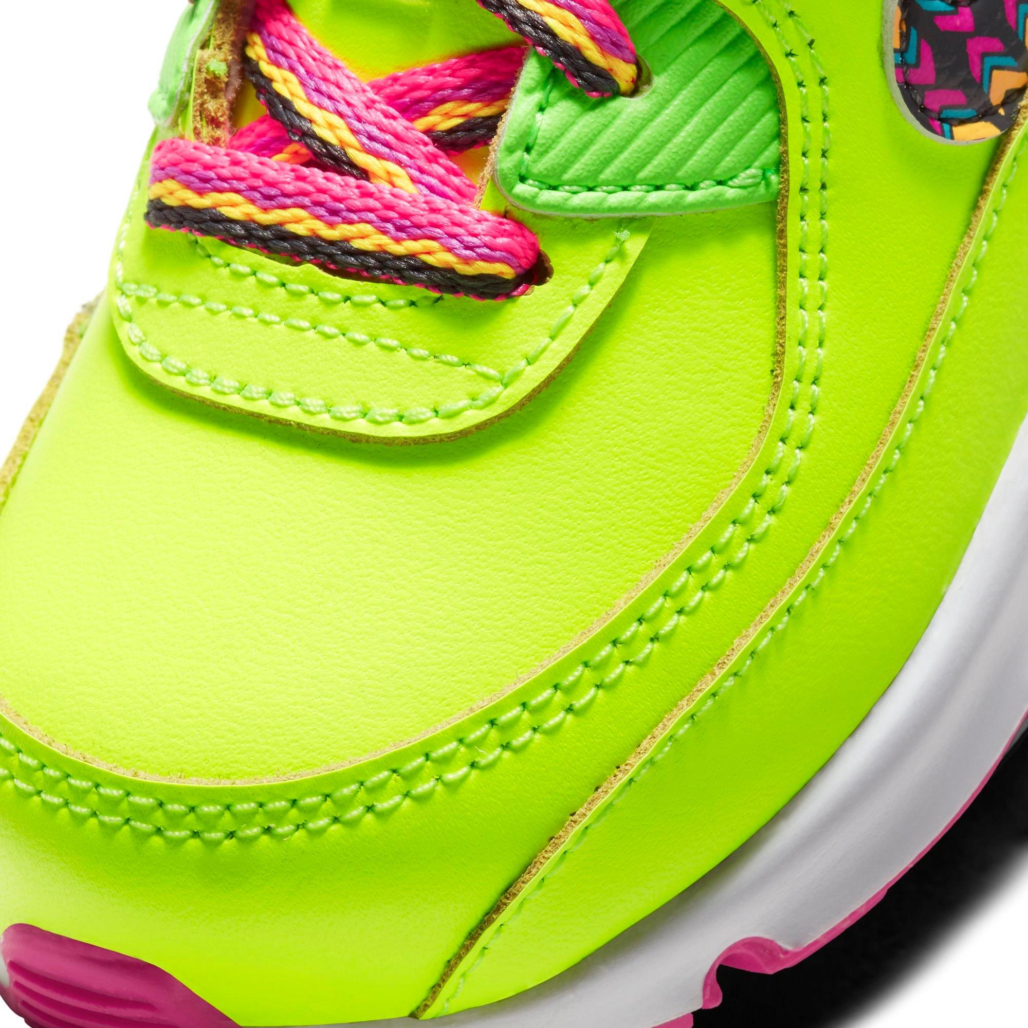air max 90 pink green