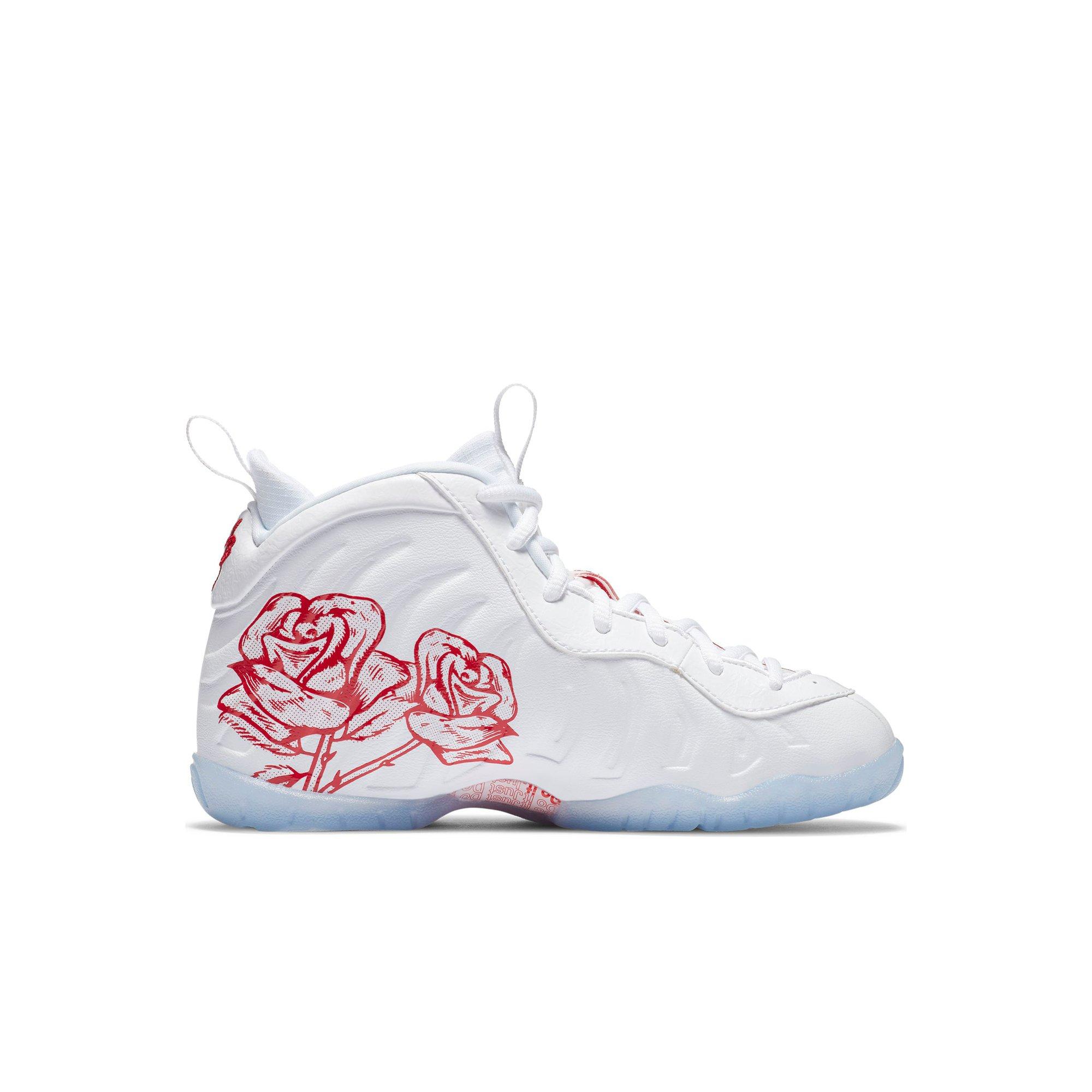 infant foamposites white