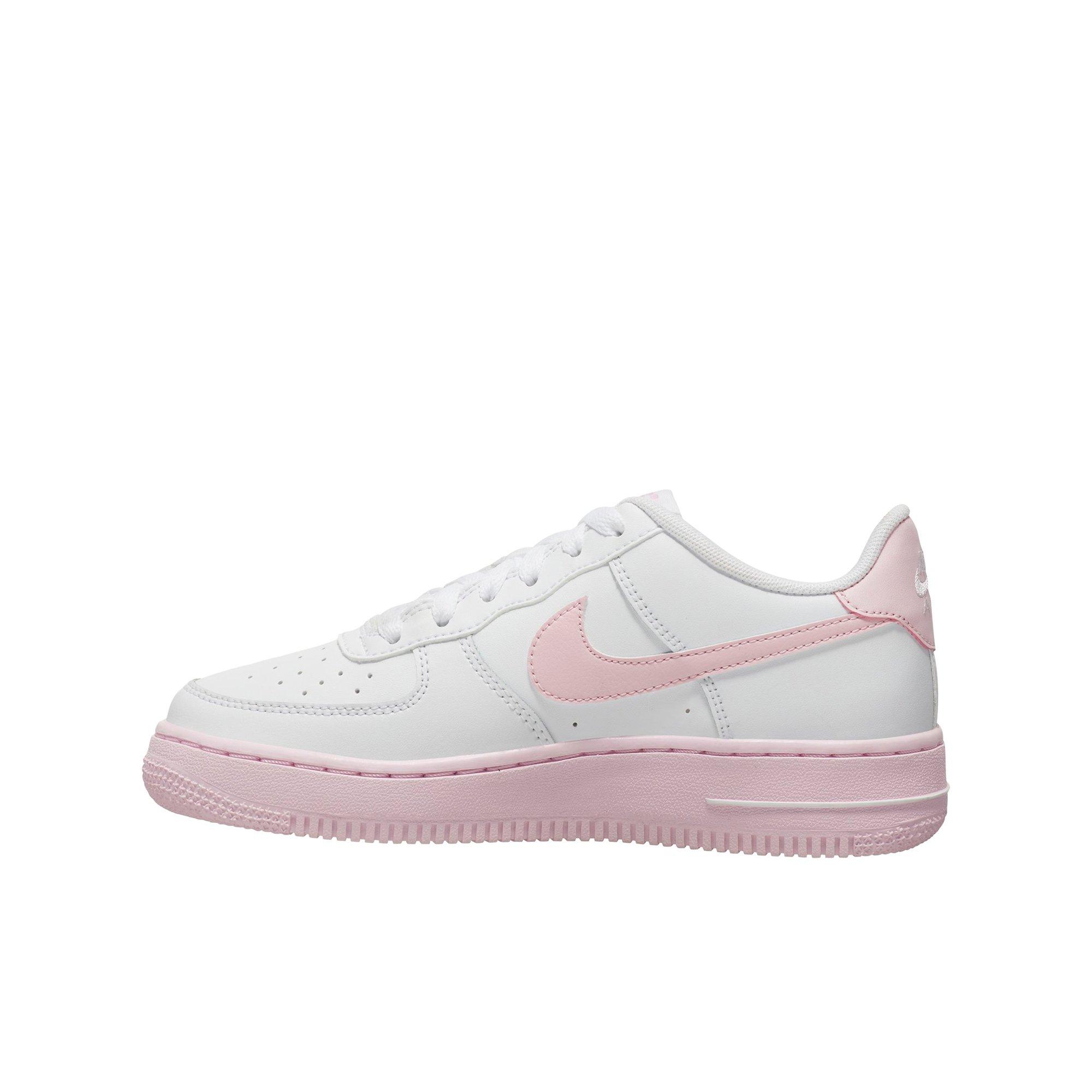 nike pale pink air force 1 ss trainers youth