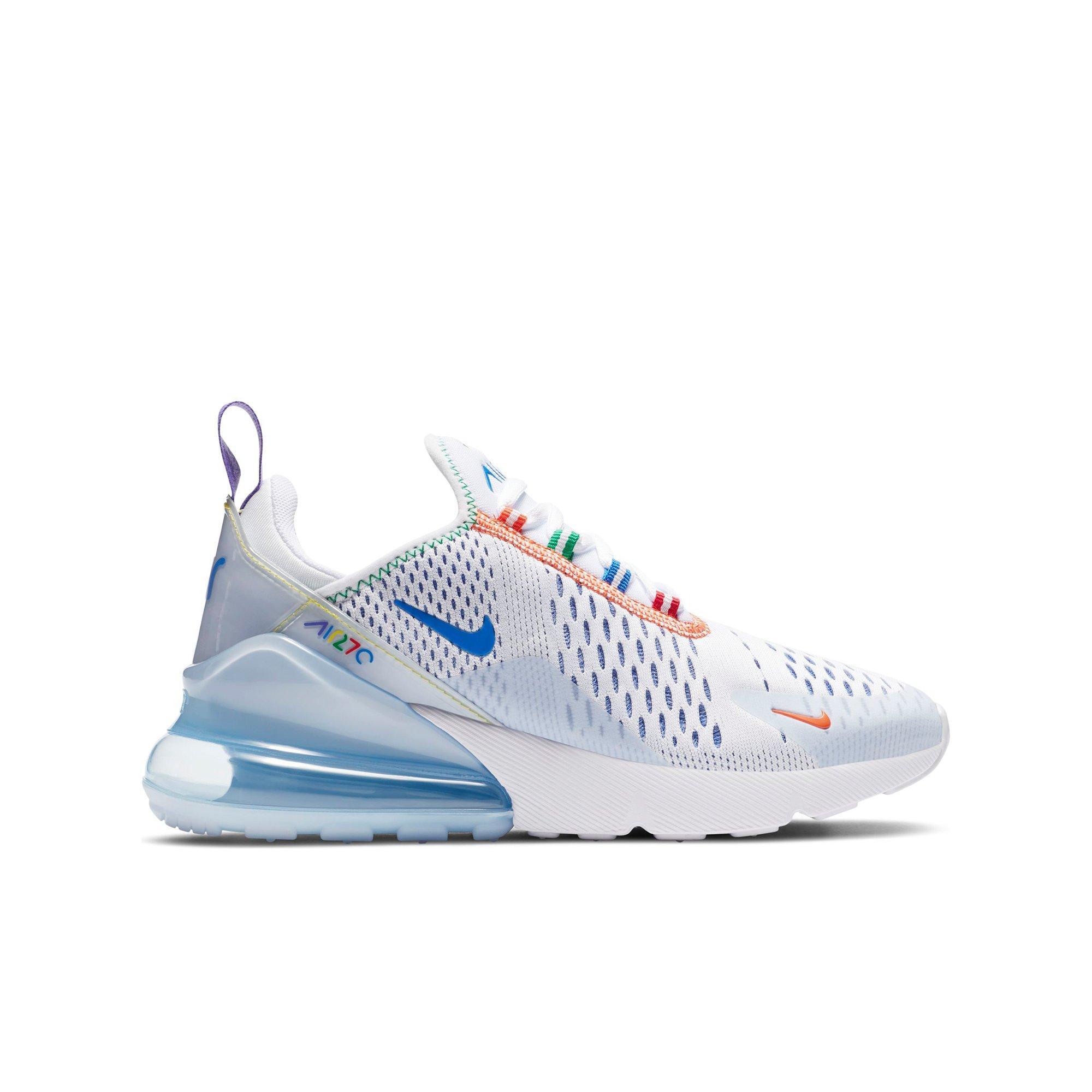 air max 270 white blue