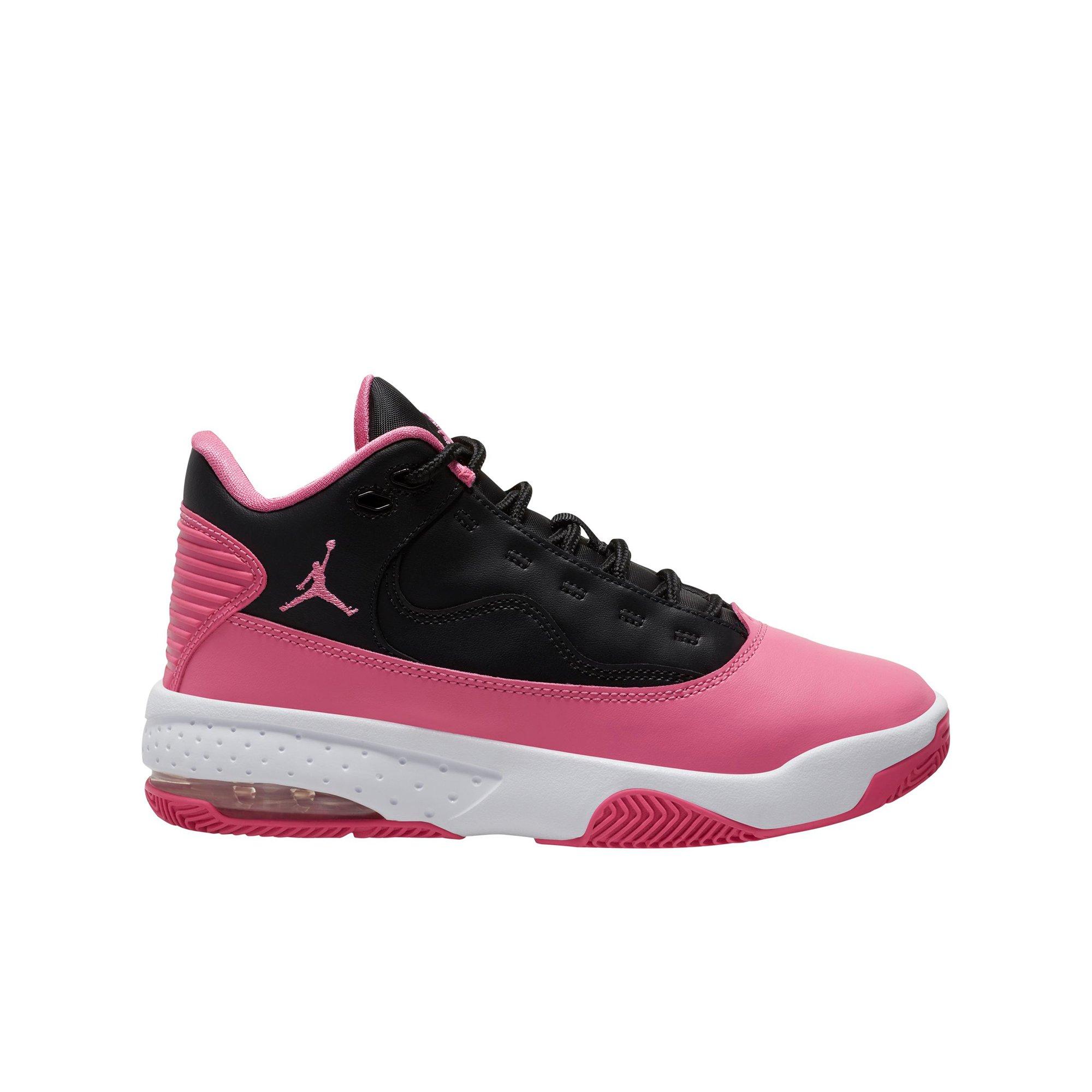 girls pink basketball shoes