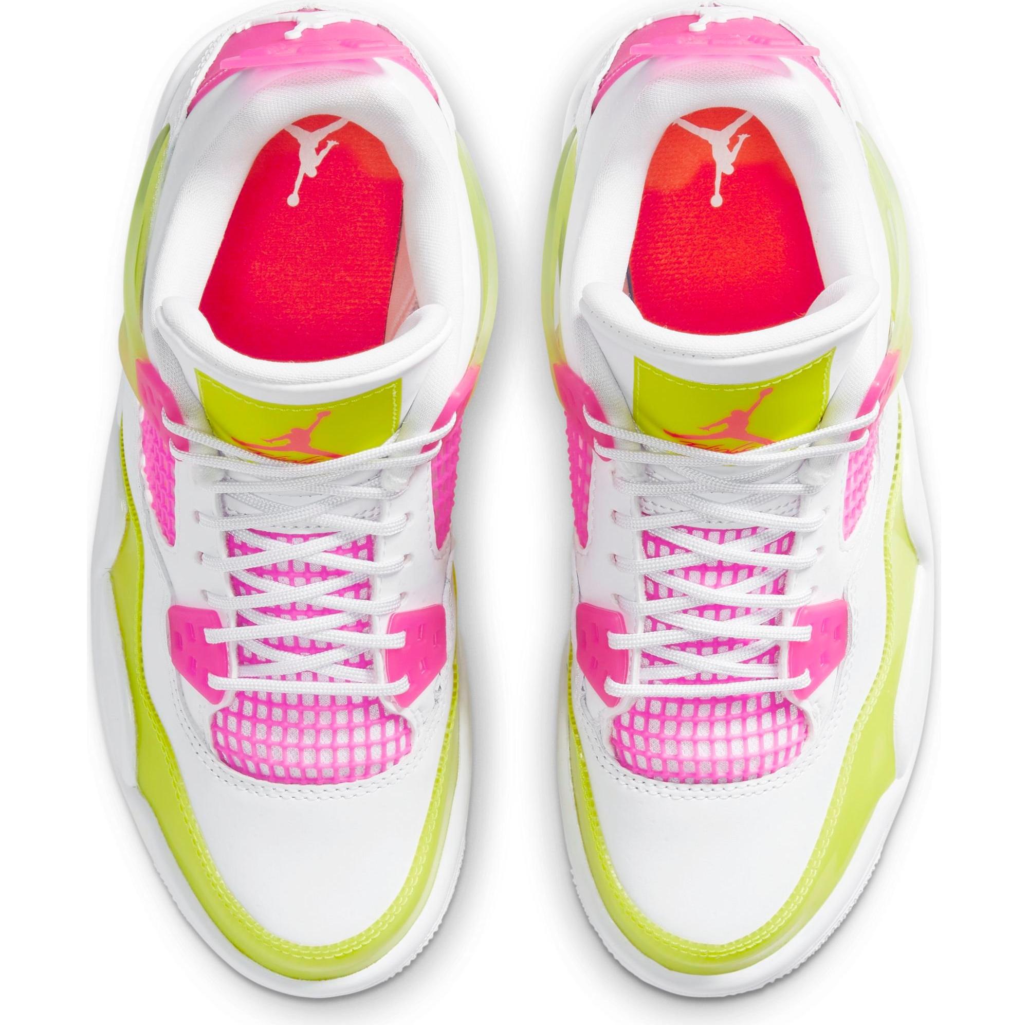 Hot pink jordans clearance 4