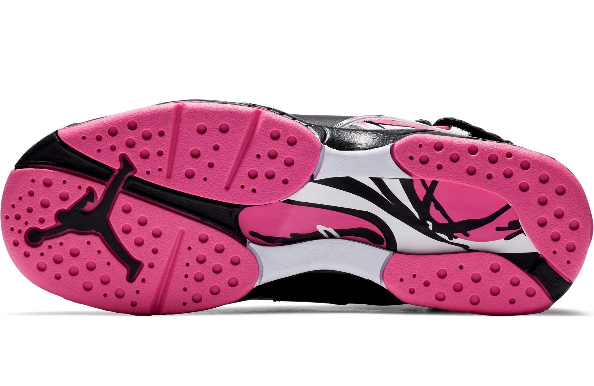 Sneakers Release- Air Jordan 8 Retro “Pinksicle” Black/Pink Girls’ Shoe