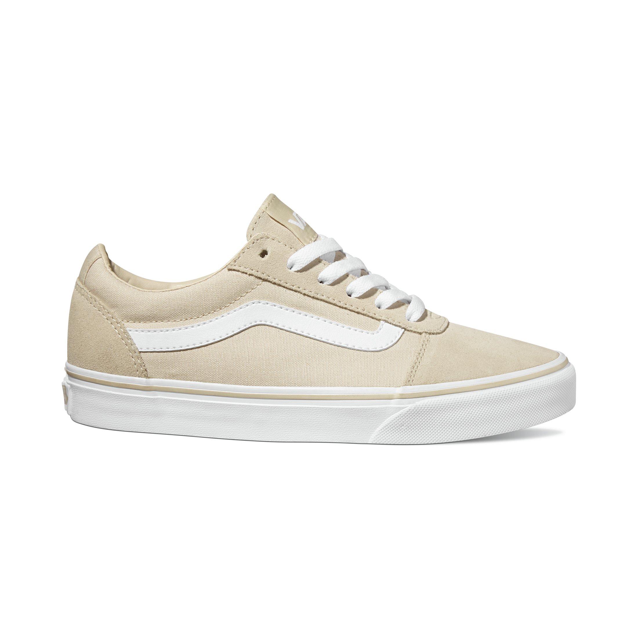 women's vans ward velcro suede skate shoes