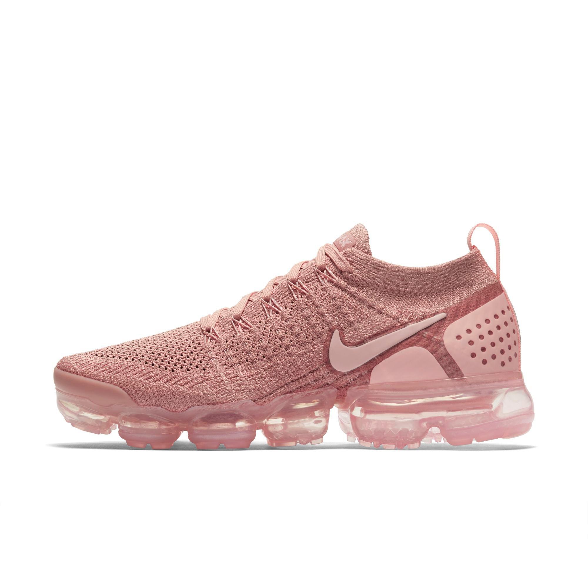 womens vapormax rust pink