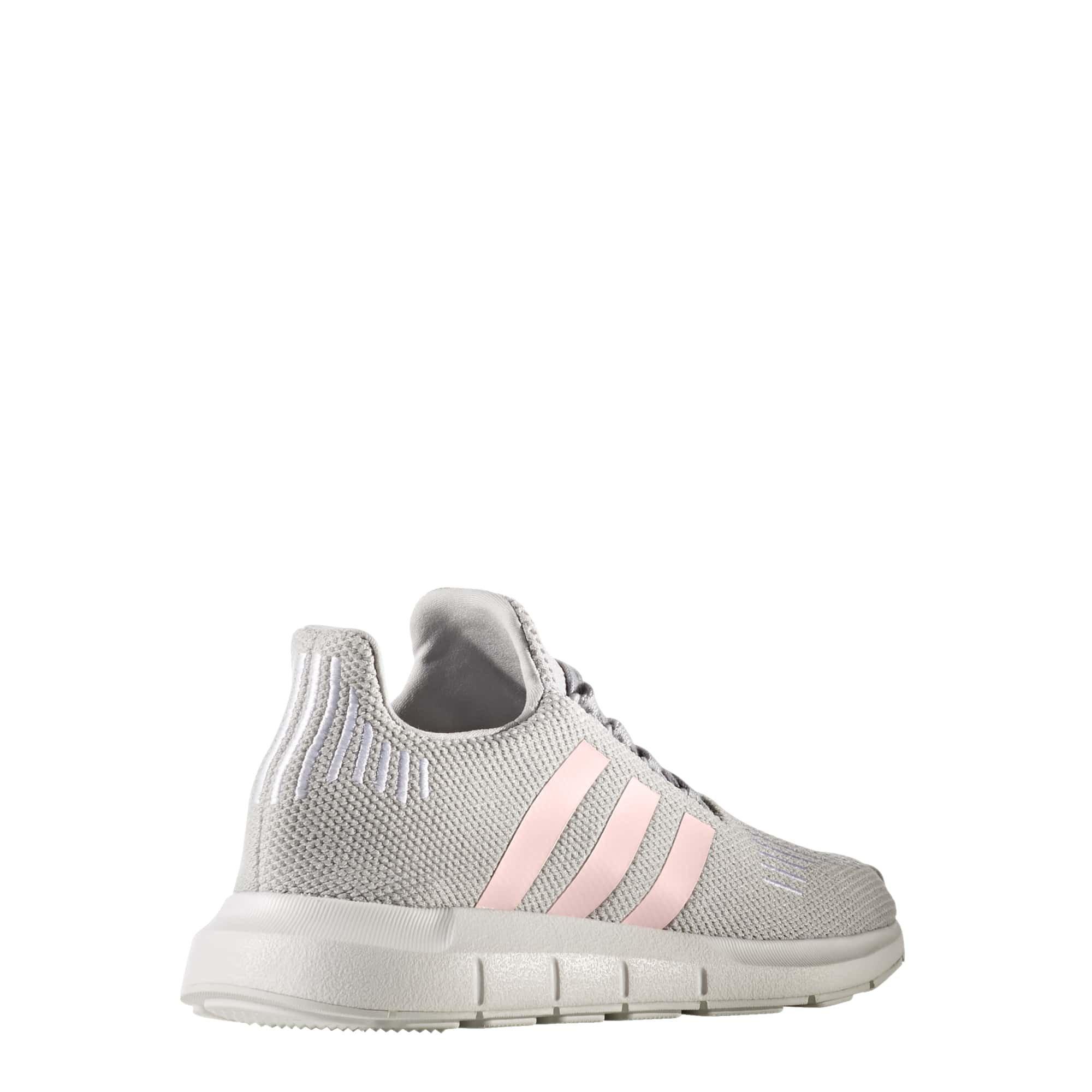 adidas swift run grey and pink