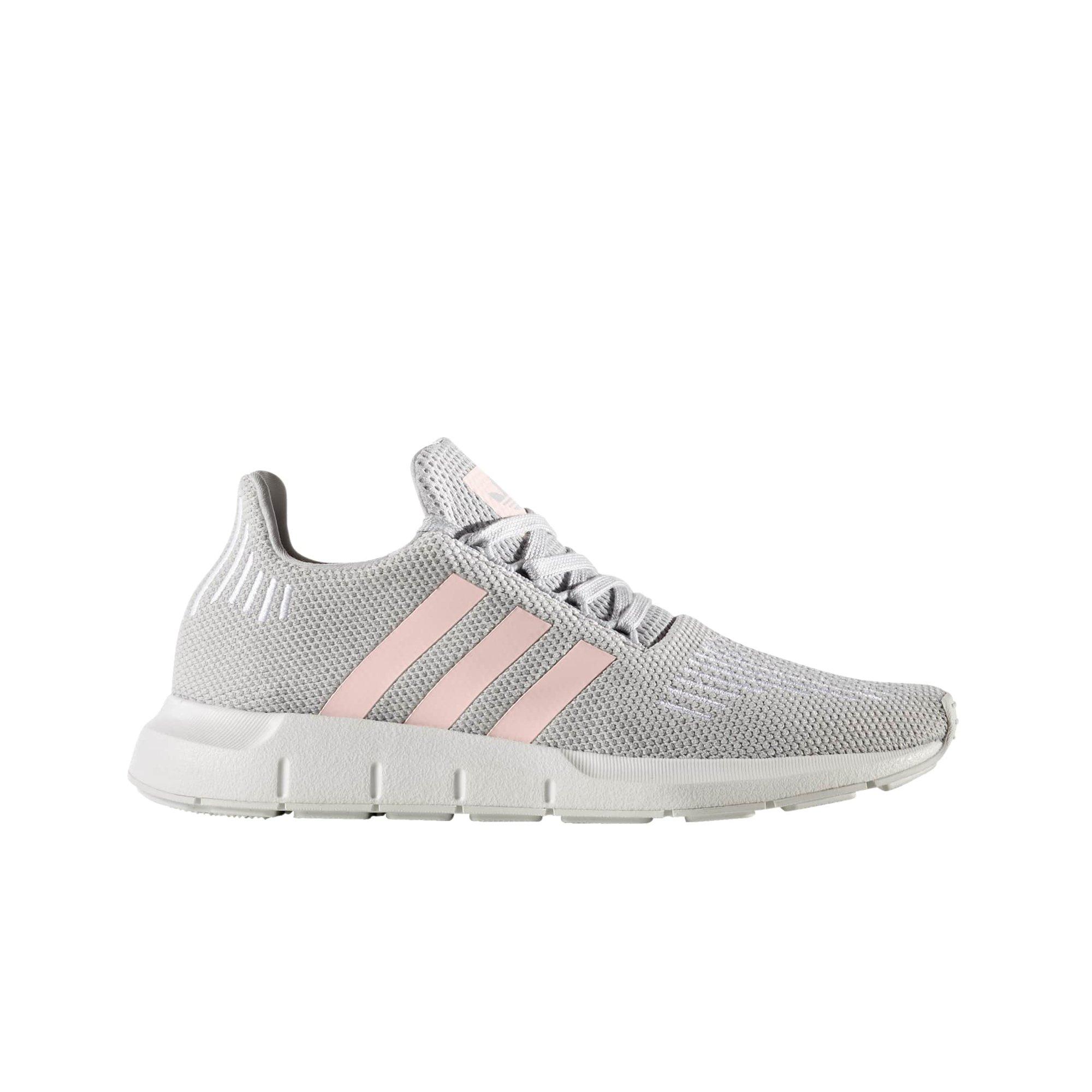 adidas swift run grey and pink