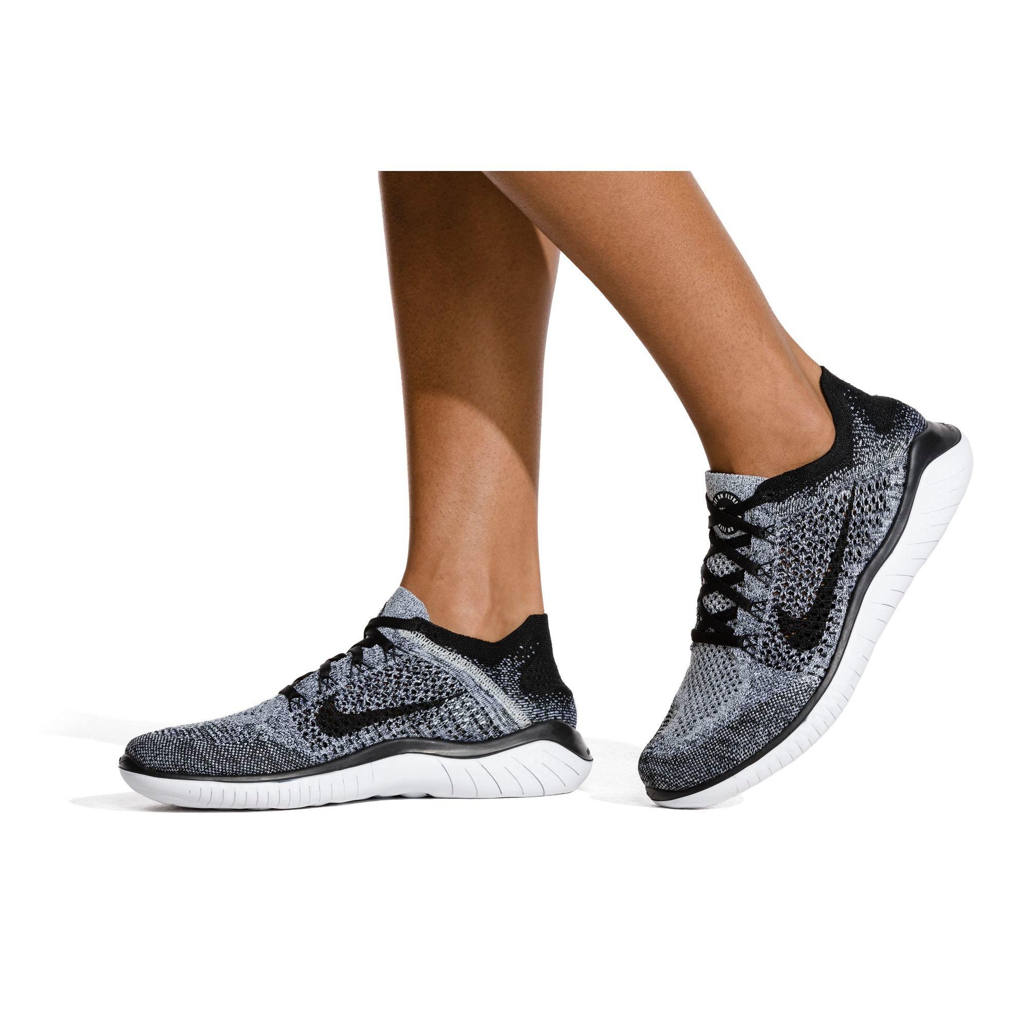 womens nike free rn flyknit 2018 black