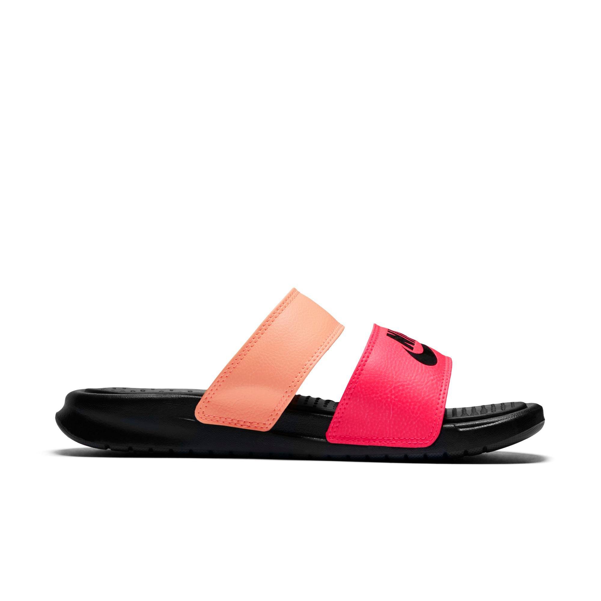 nike benassi duo ultra slide pink