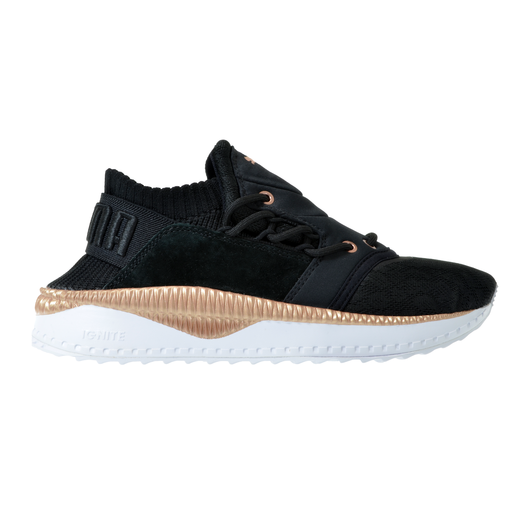 puma tsugi black and gold