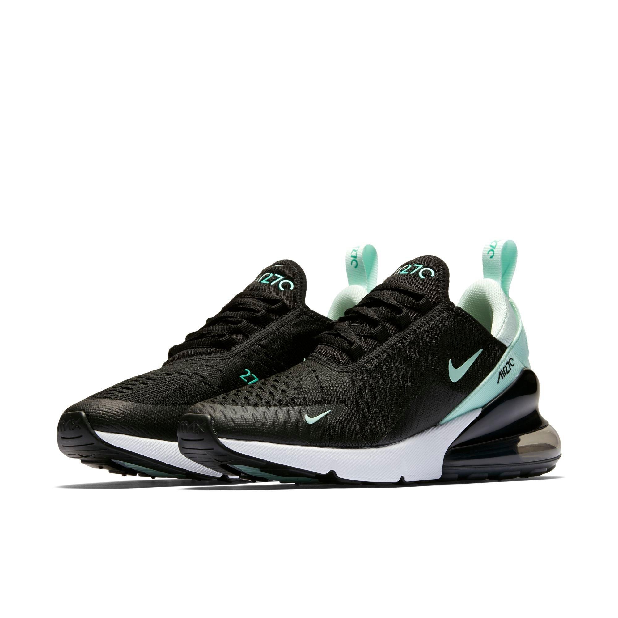 nike air max 270 womens black and teal