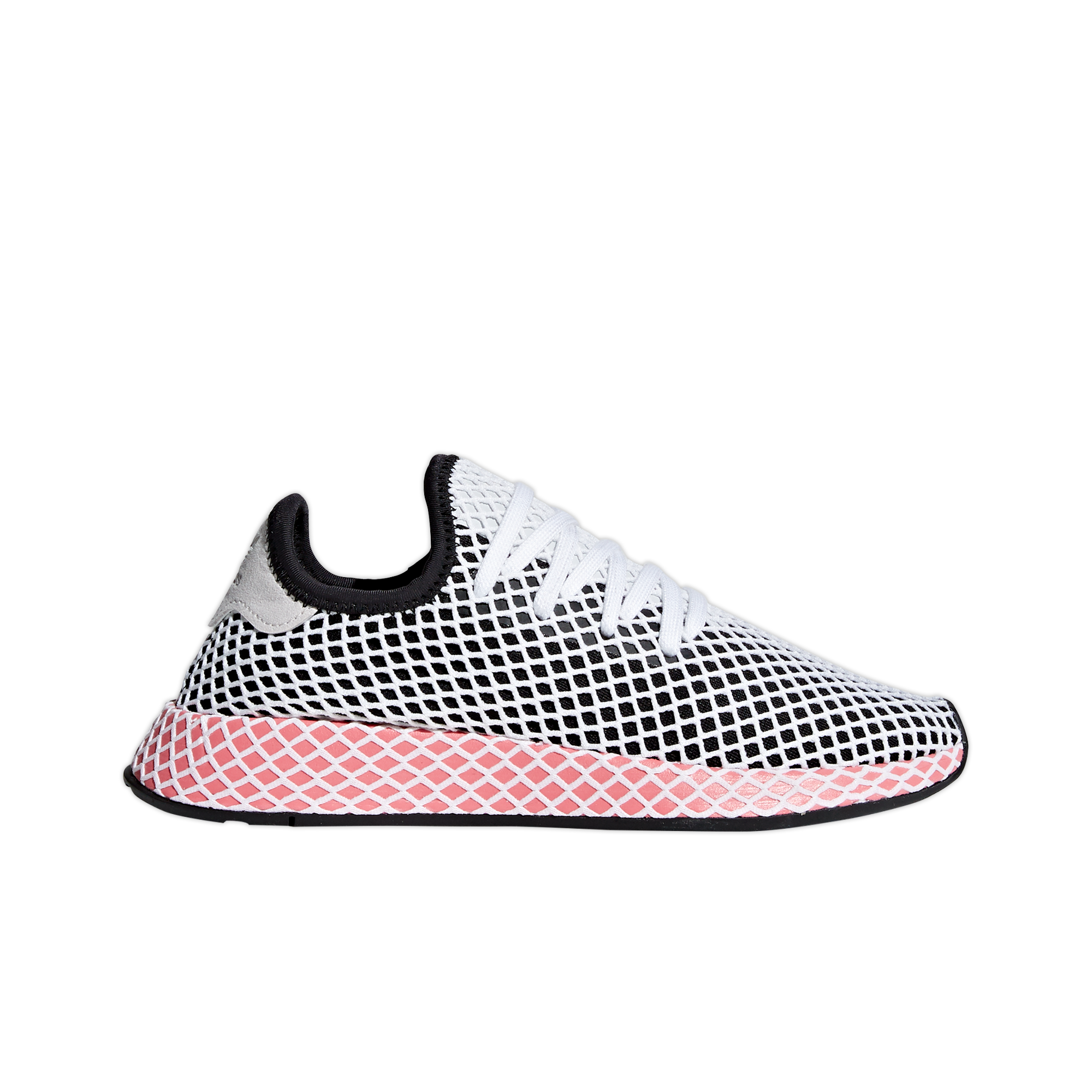 adidas deerupt womens black and pink