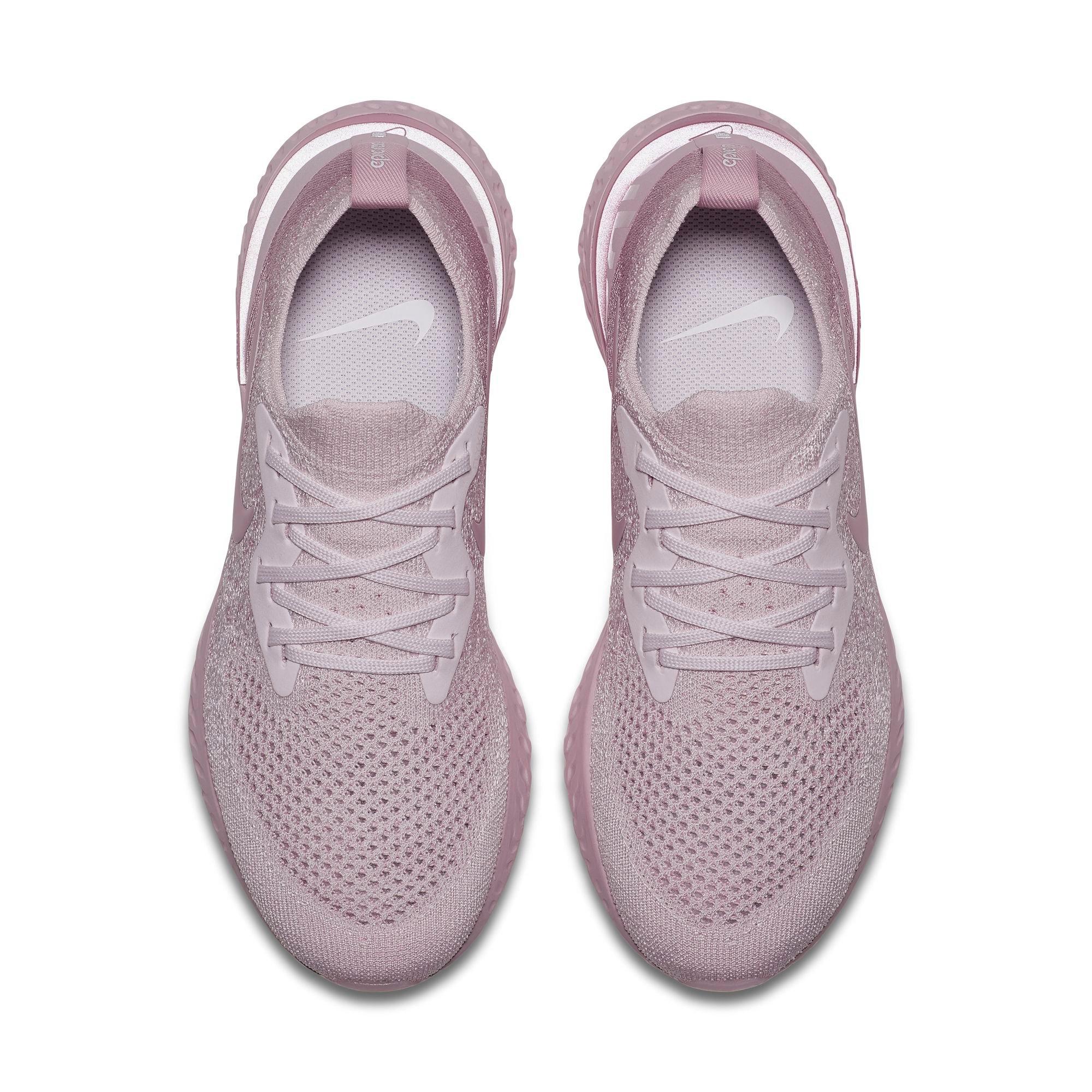 women's nike epic react flyknit running shoes pearl pink