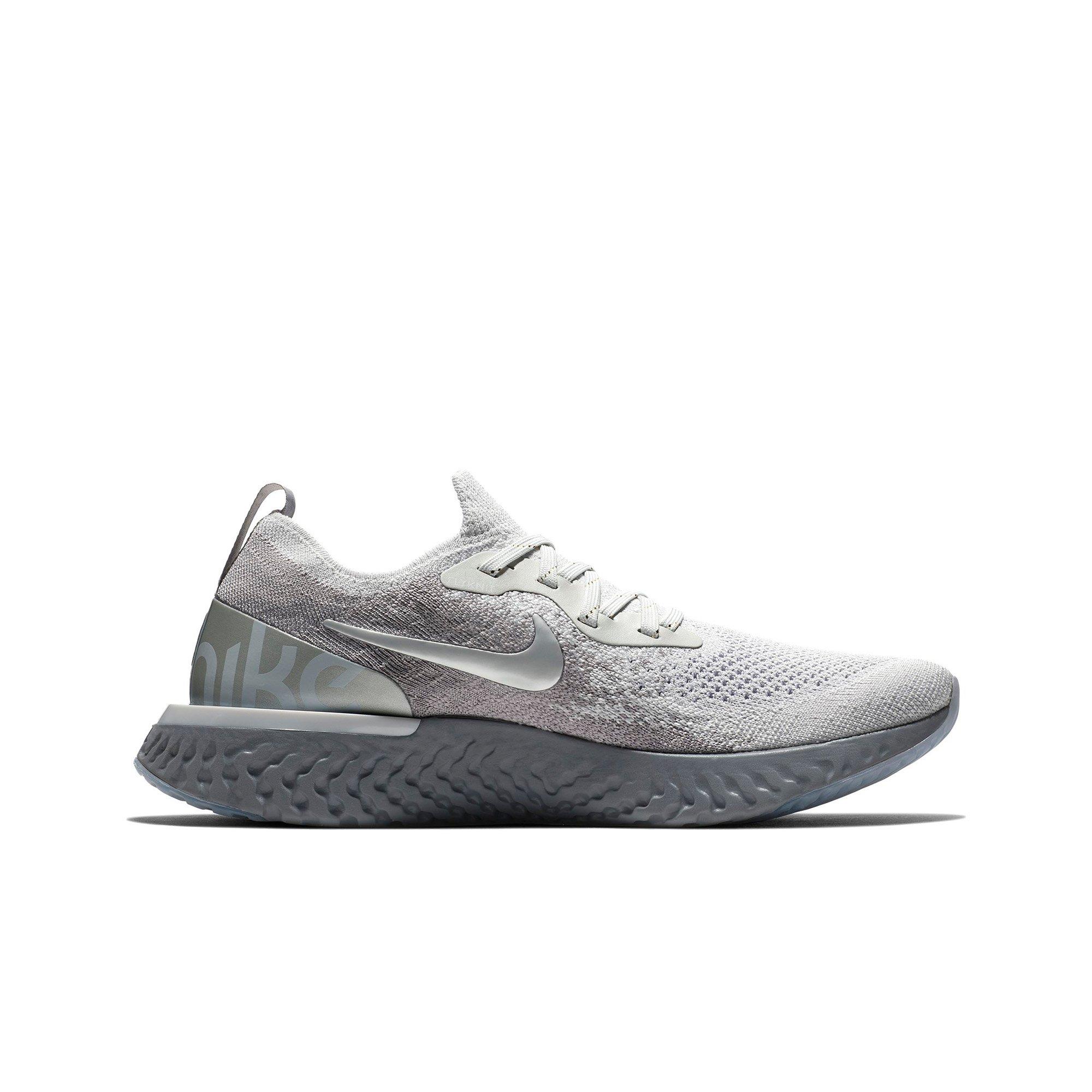 nike epic react flyknit grey womens