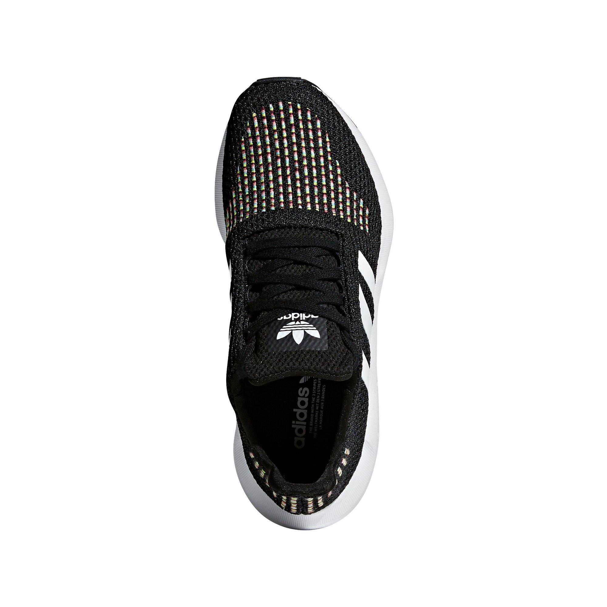 adidas swift run women's black and white