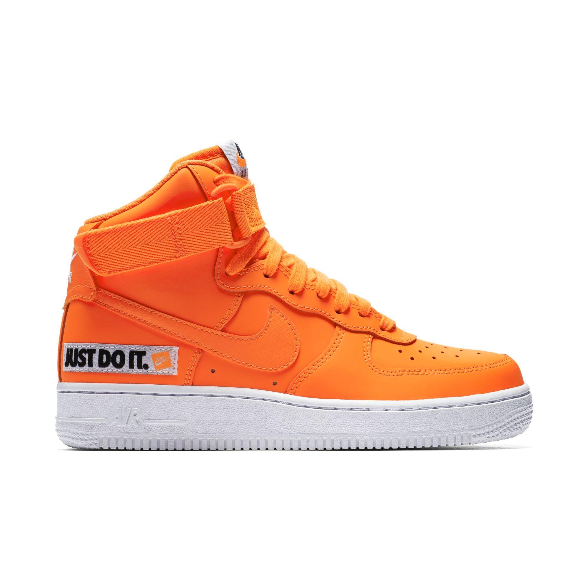 orange nike shoes air force