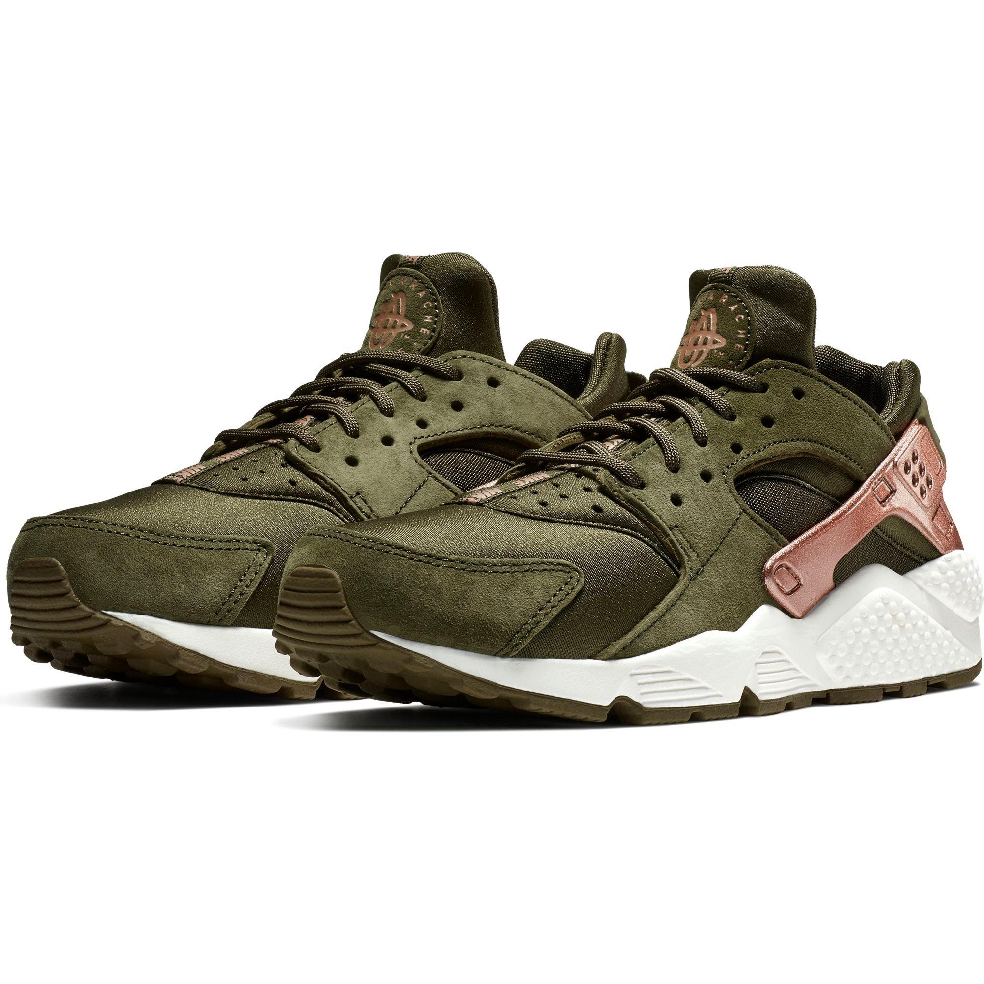 nike huarache green womens
