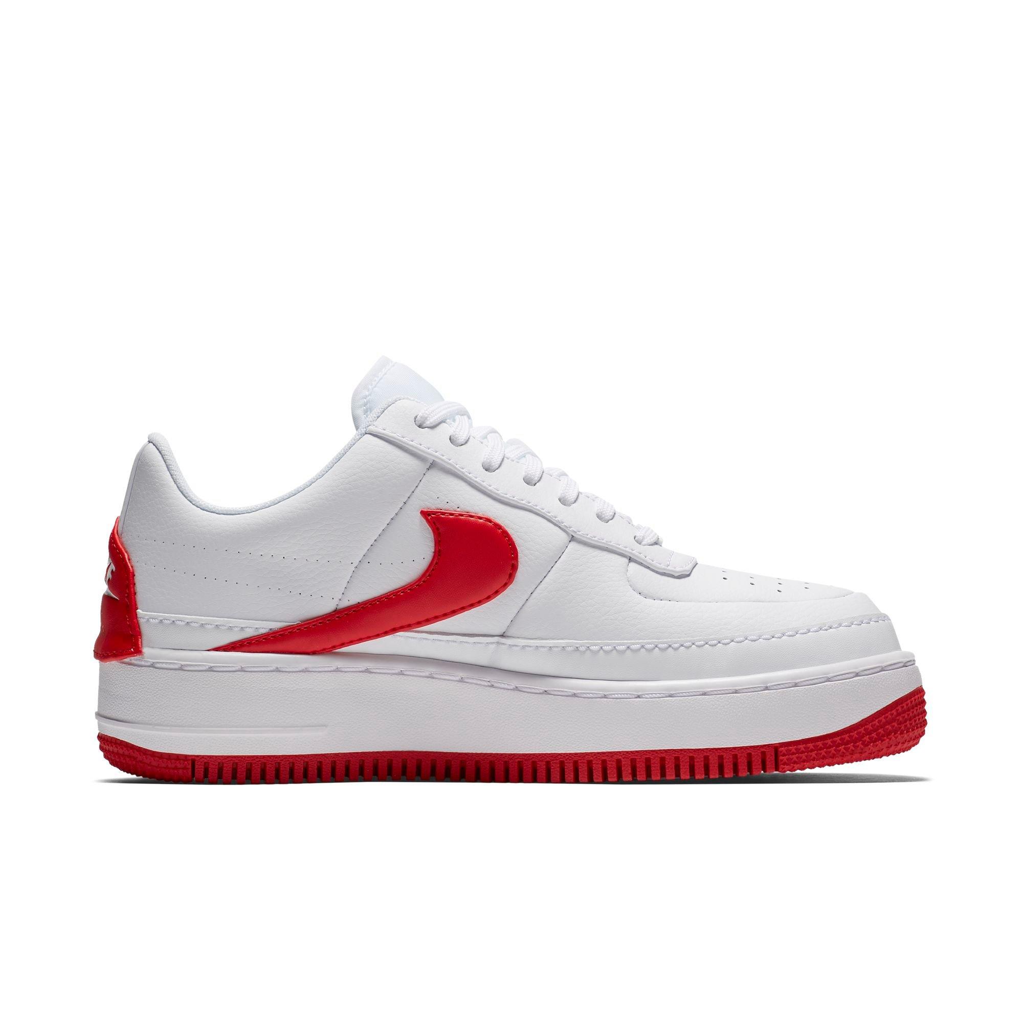 nike af1 jester white red