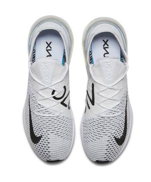 Nike Air Max 270 Flyknit White Pure Platinum Women S Shoe