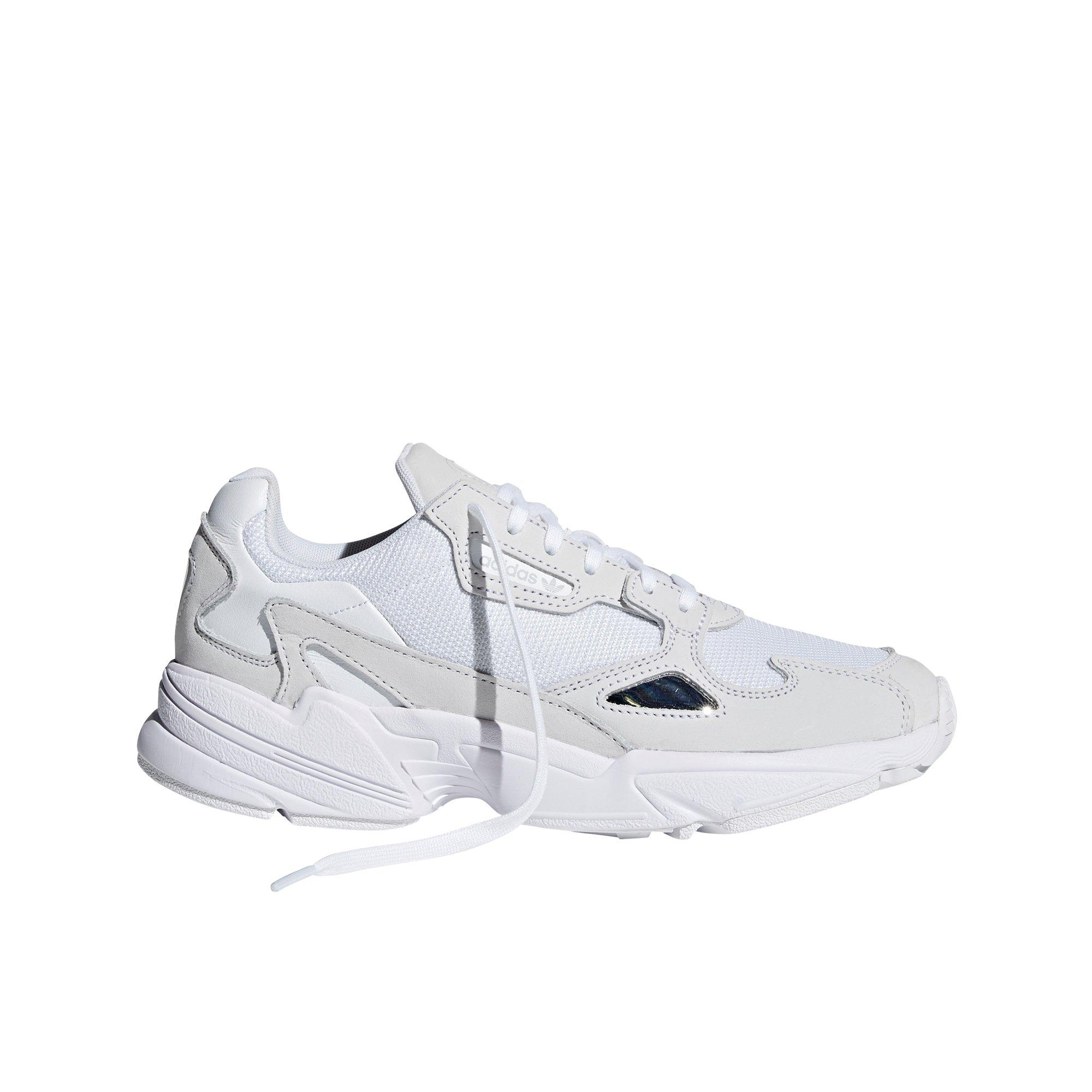 adidas falcon women white