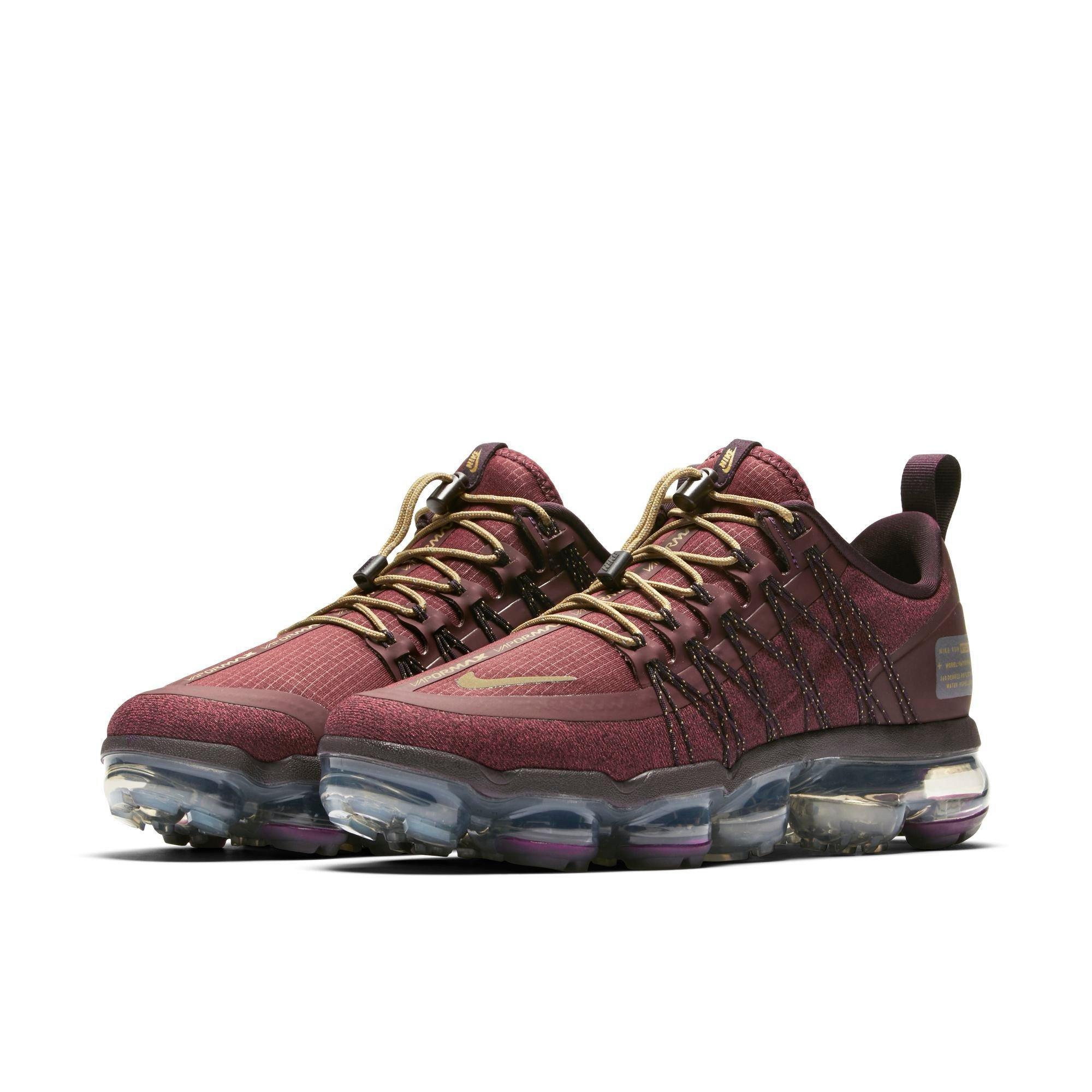 nike air vapormax run utility burgundy crush women's shoe
