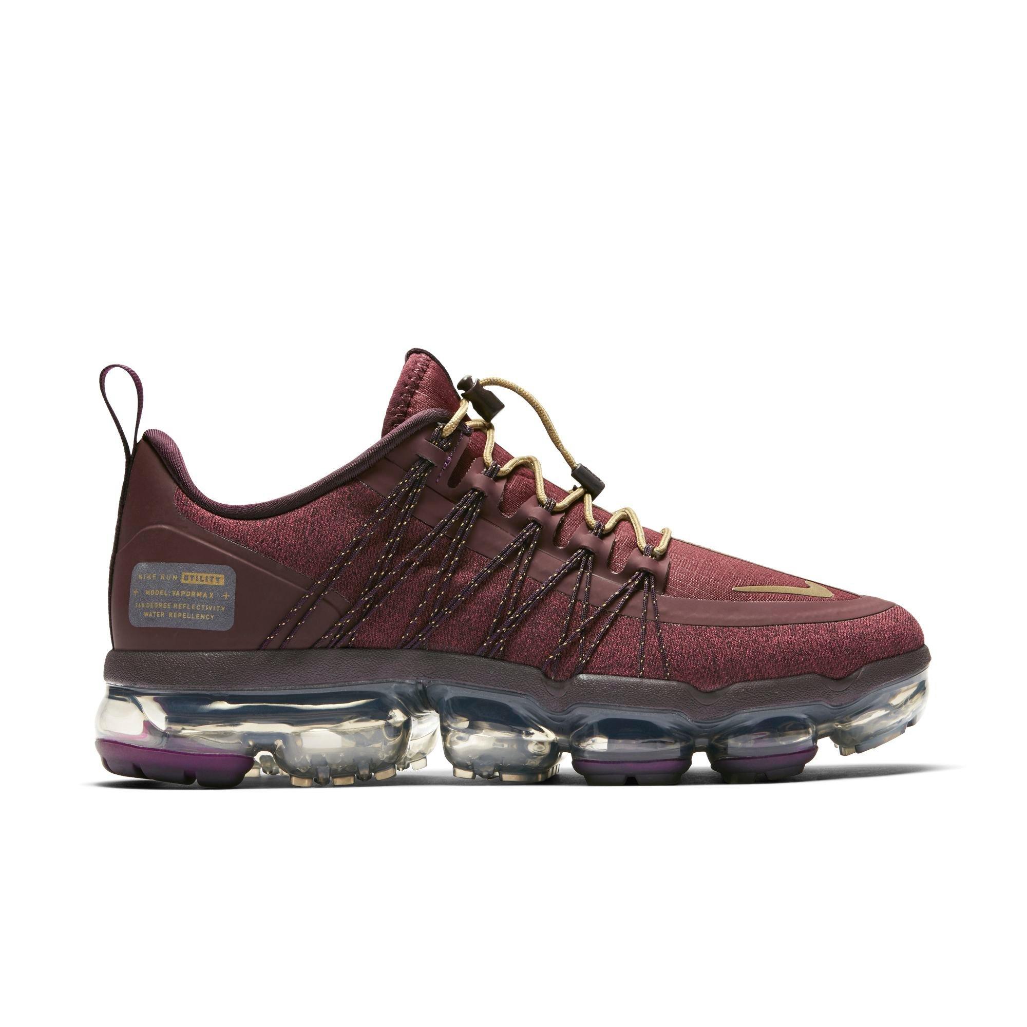 nike air vapormax run utility burgundy crush women's shoe