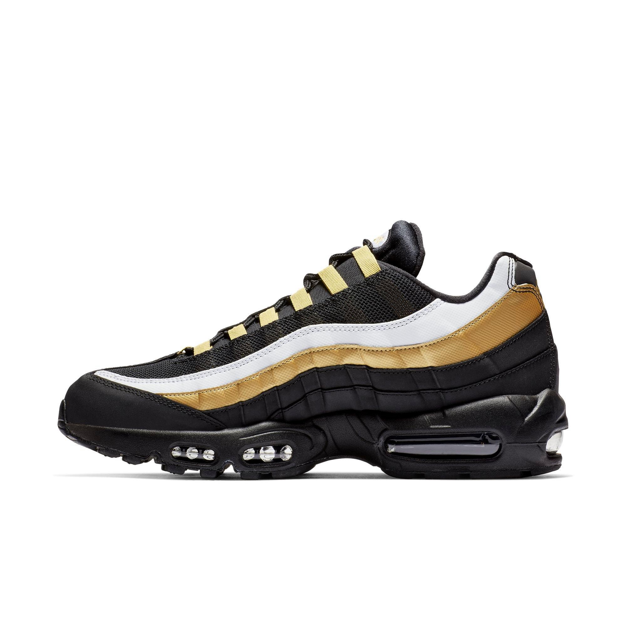 nike air max 95 womens black and gold
