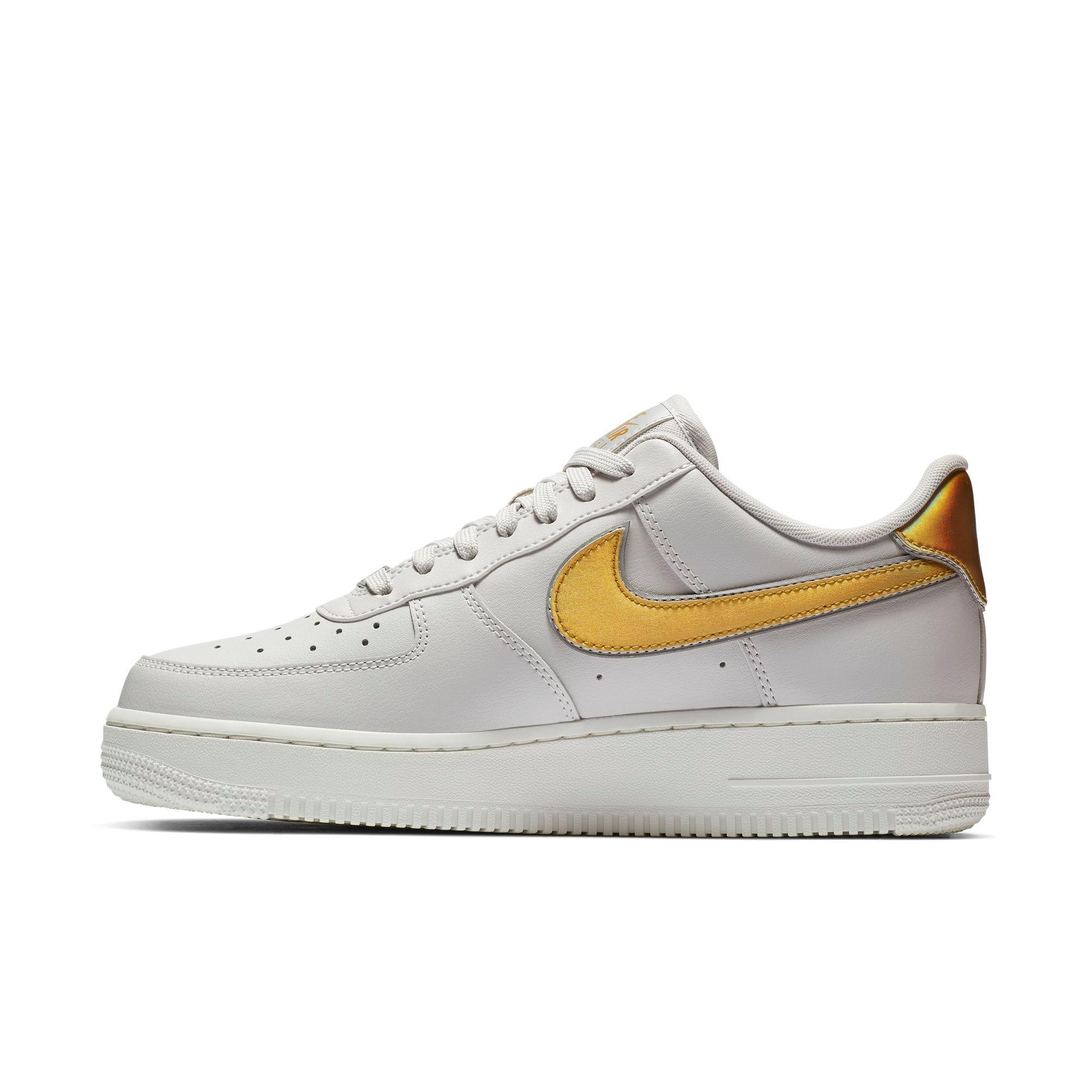 nike air force 1 07 metallic gold