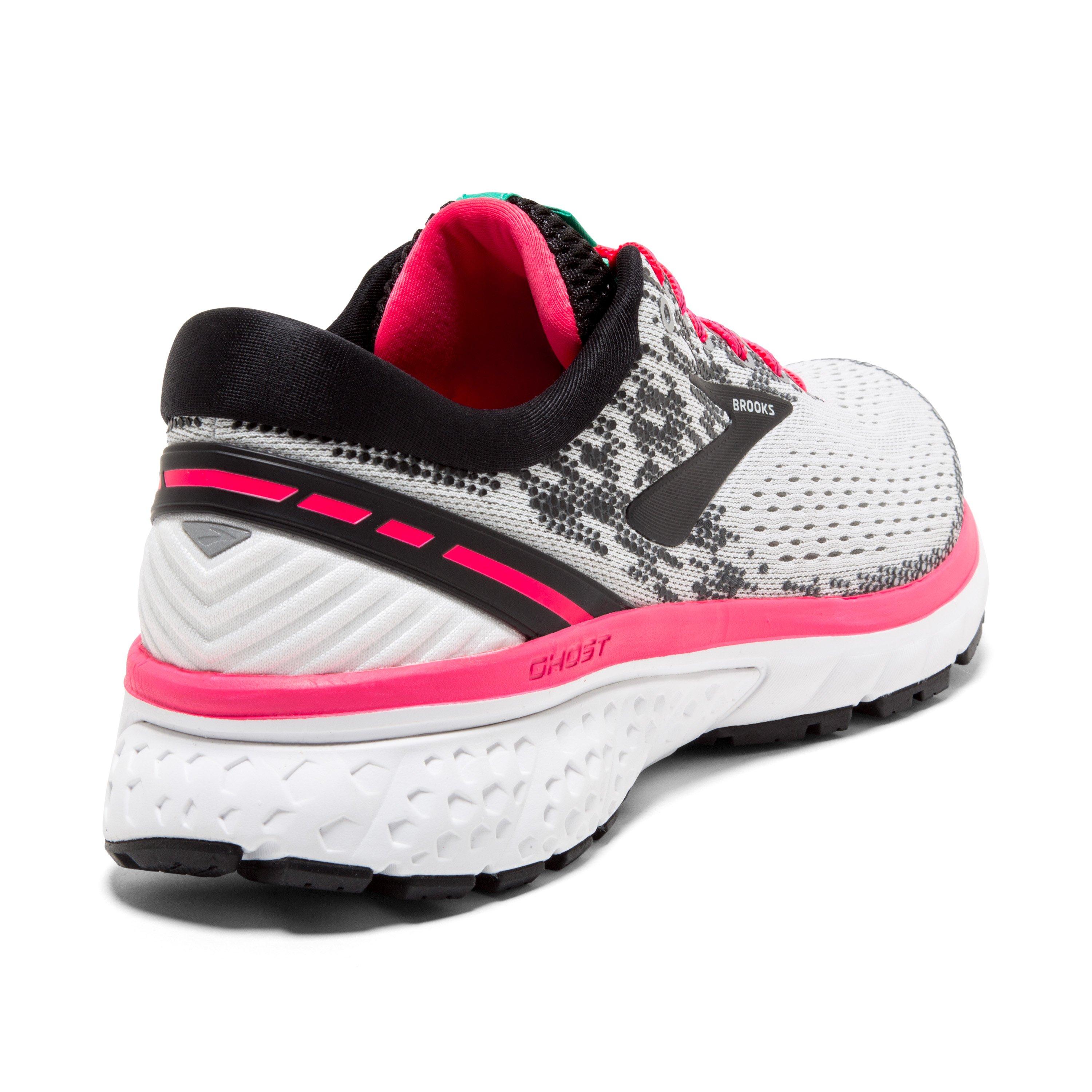 brooks ghost 11 white pink black