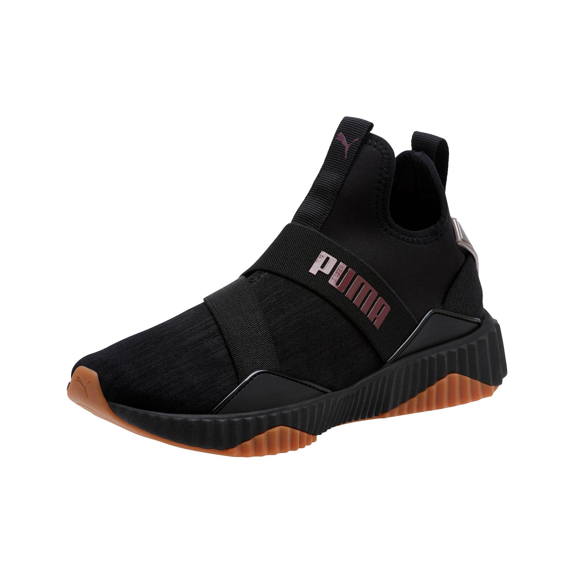 defy varsity mid women's sneakers