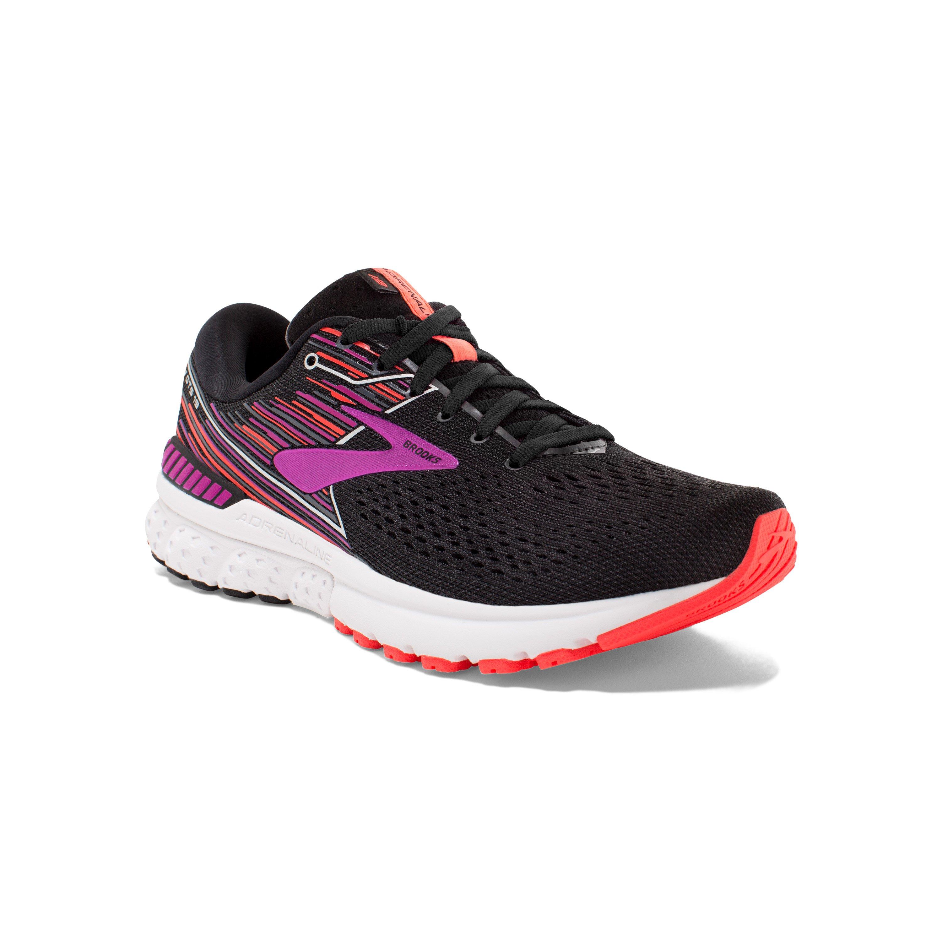 brooks adrenaline gts 19 black womens