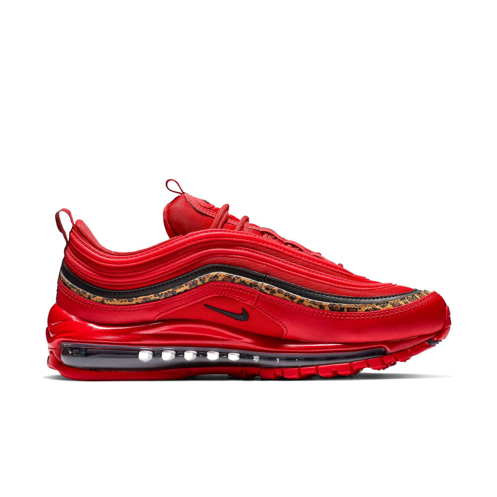 Nike Air Max 97 University Red Leopard Women S Shoe Hibbett
