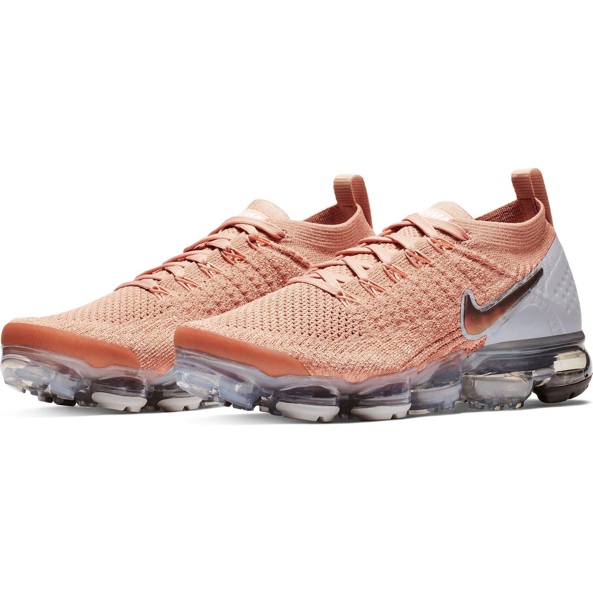 nike vapormax flyknit 2 rose gold