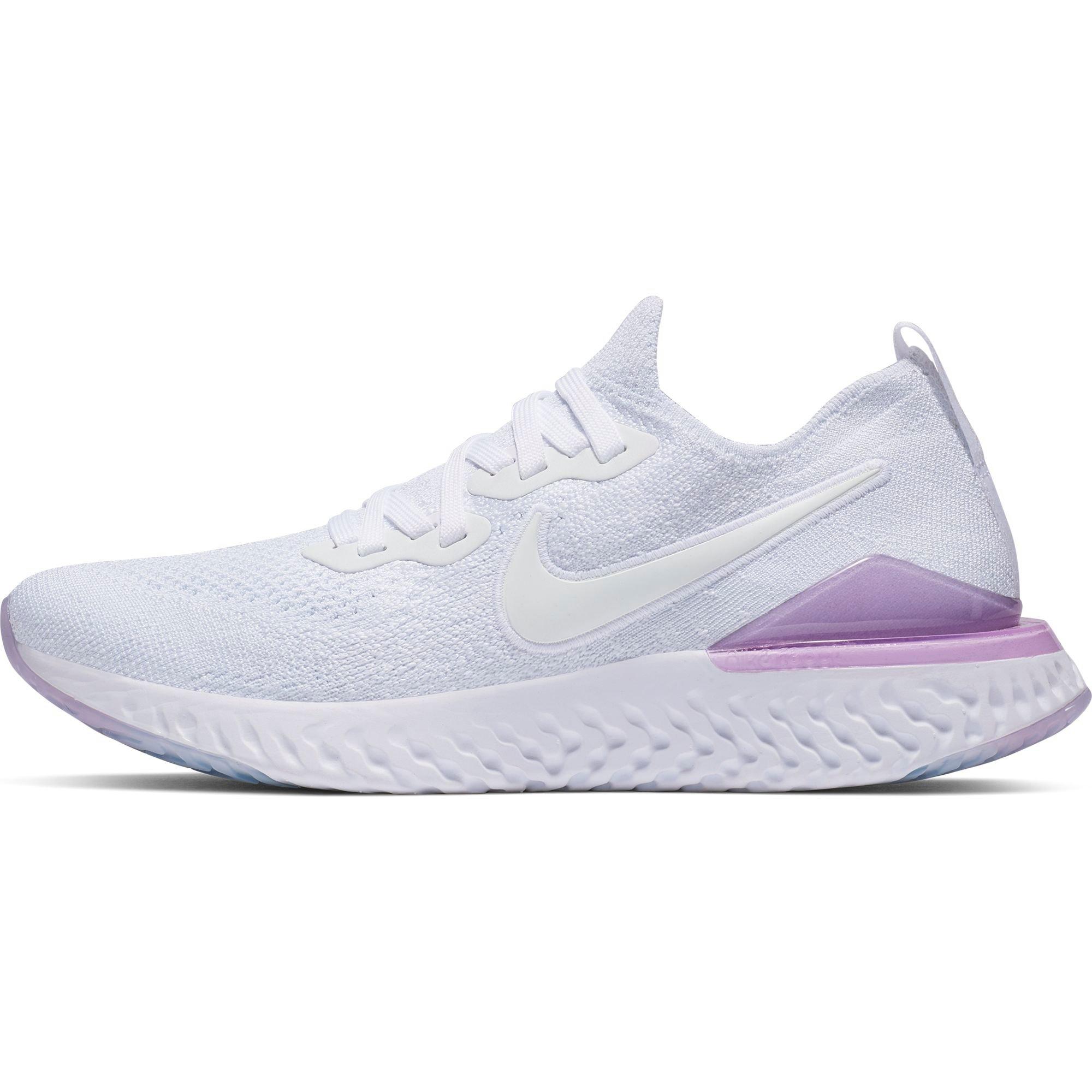 nike epic react womens white