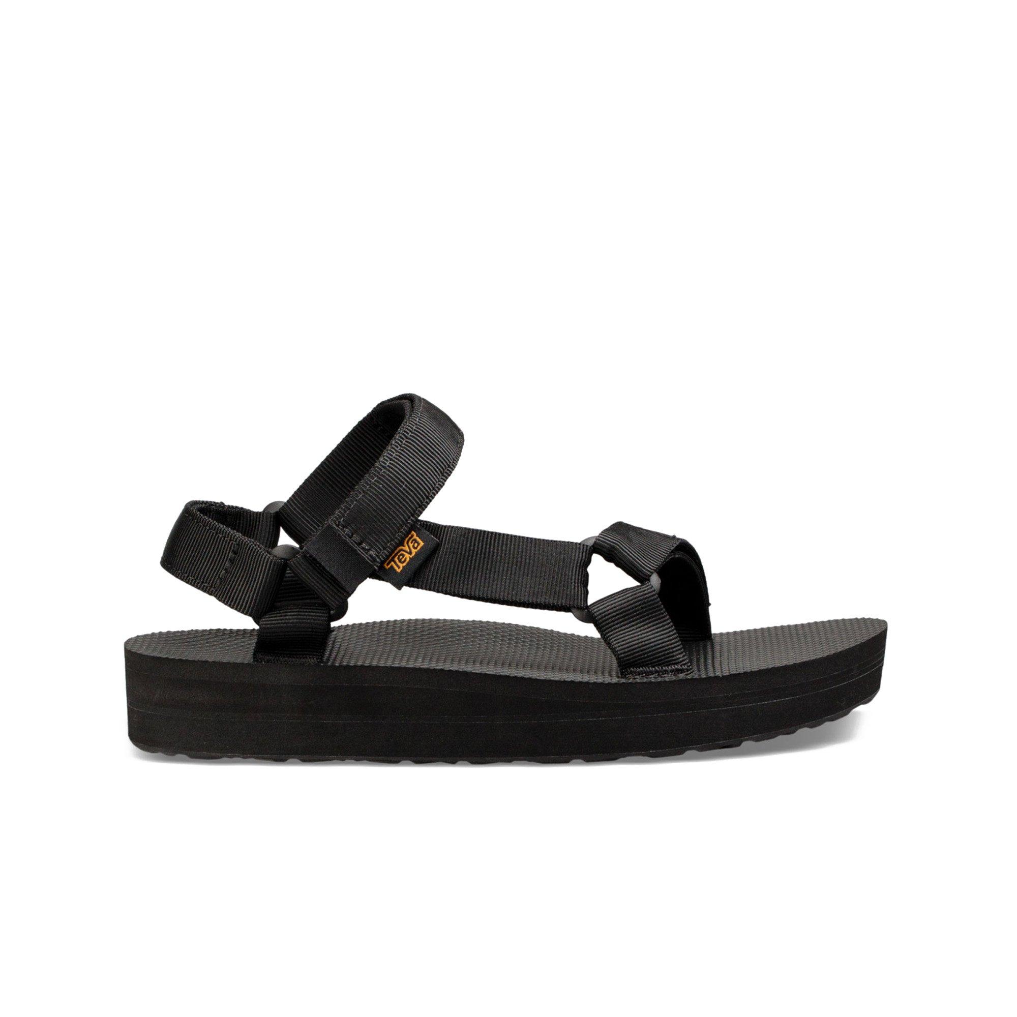 teva black womens sandals