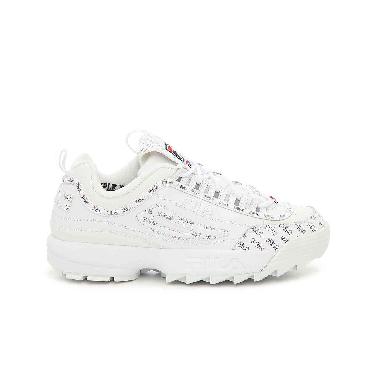 fila disruptor 2 men's black and white