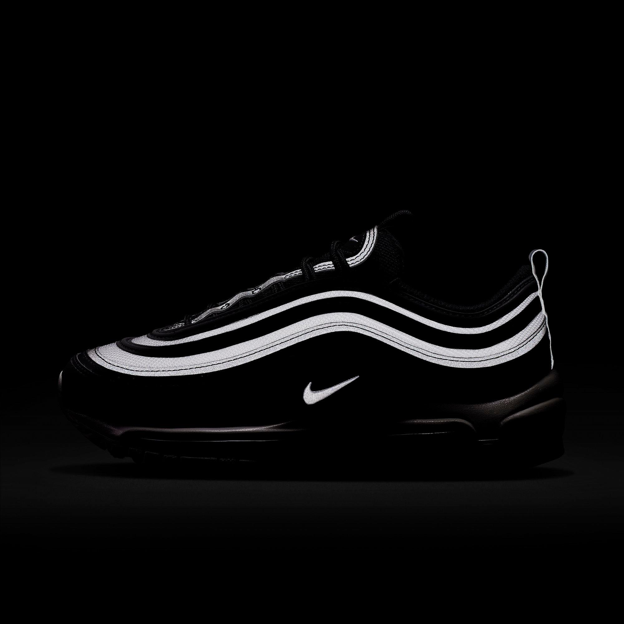 black and white reflective air max 97