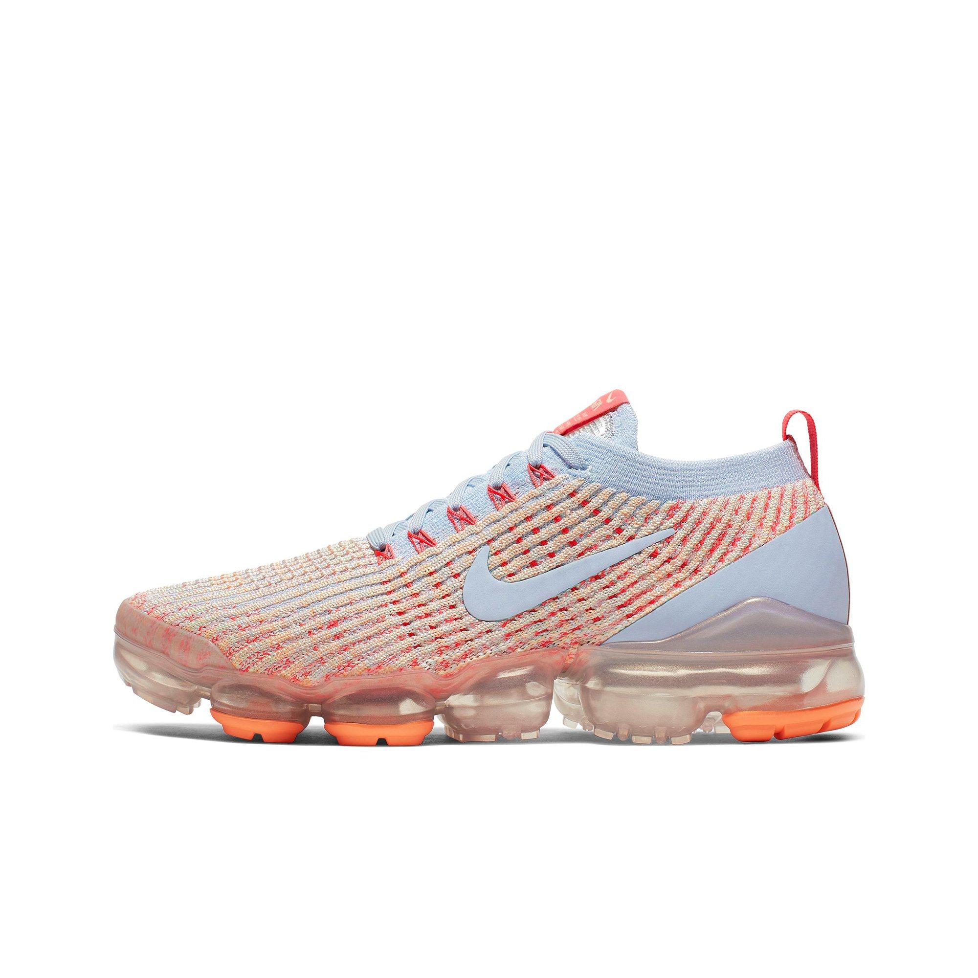 nike air vapormax flyknit 3 hydrogen blue orange pulse