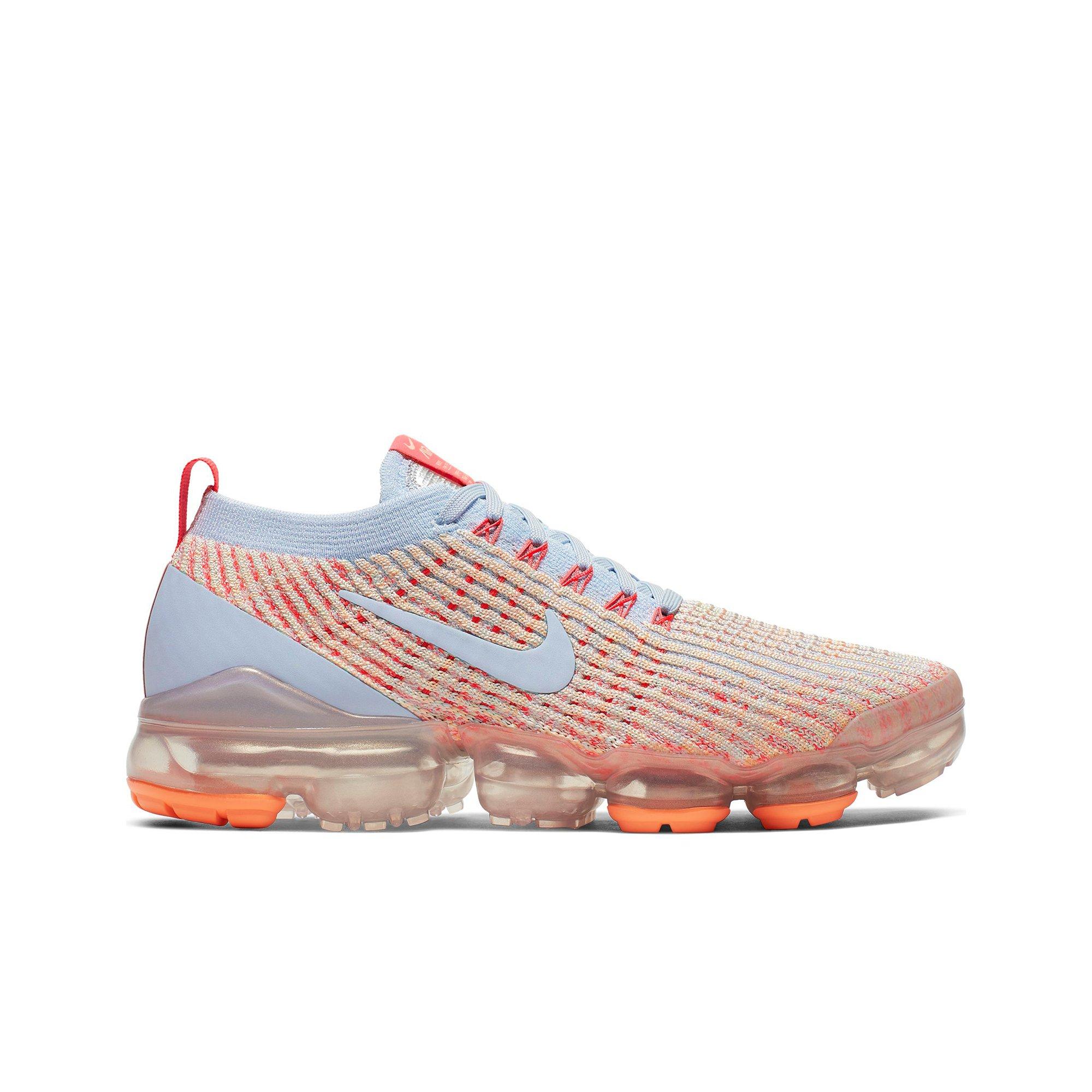 nike vapormax flyknit blue and orange