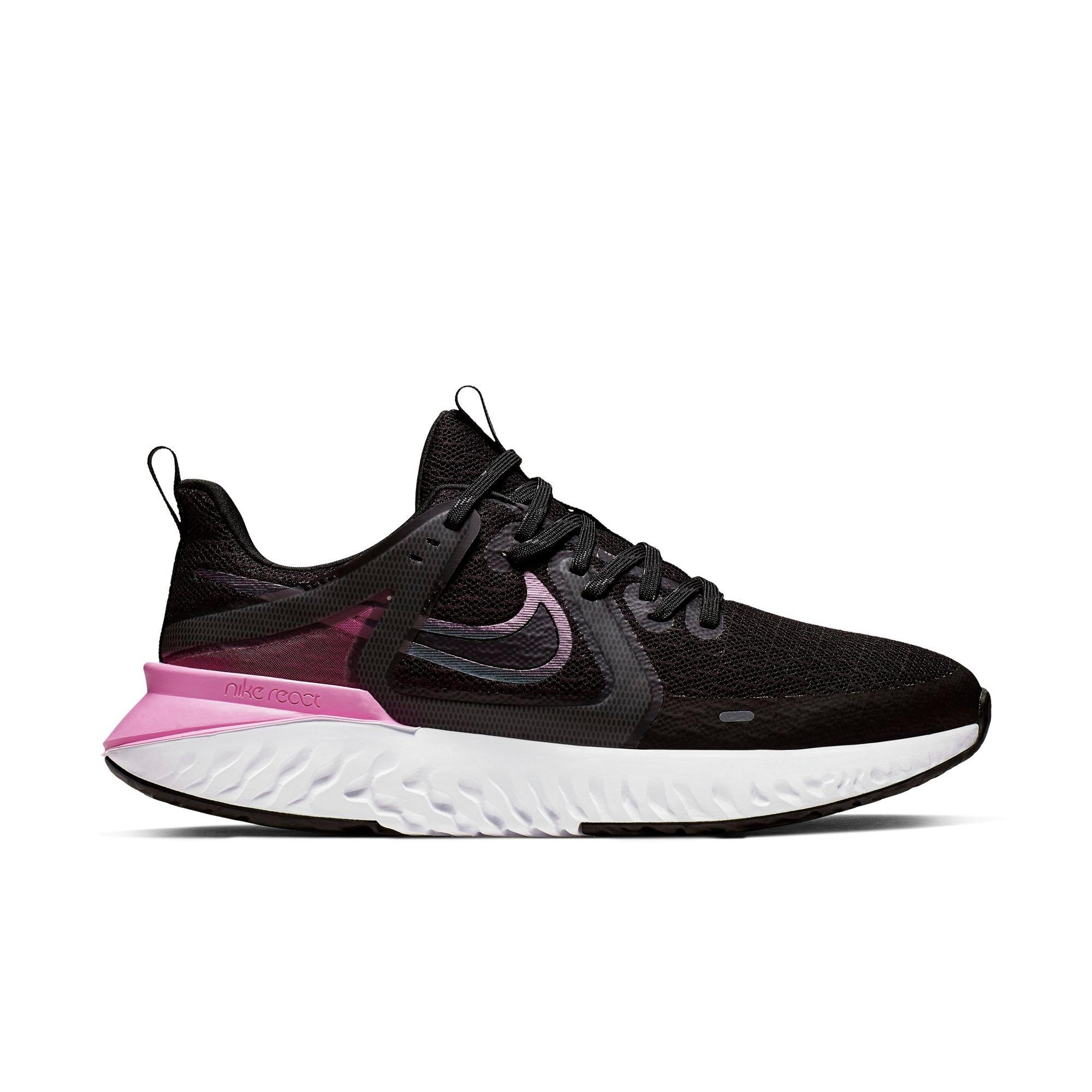 nike legend react women's black gold